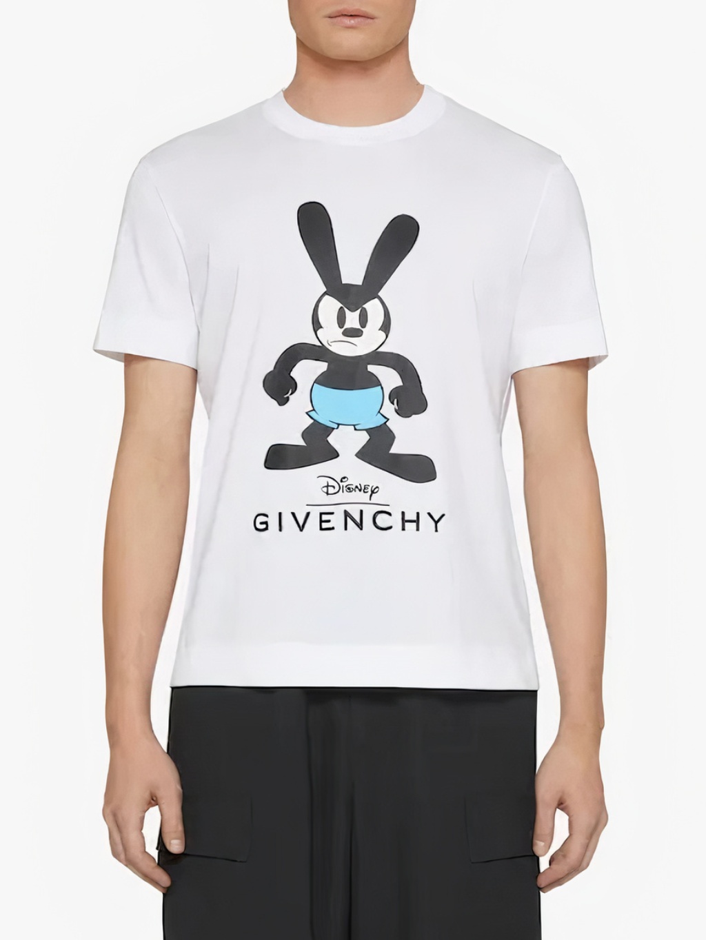 GIVENCHY X Disney Oswald White tričko Veľkosť: L