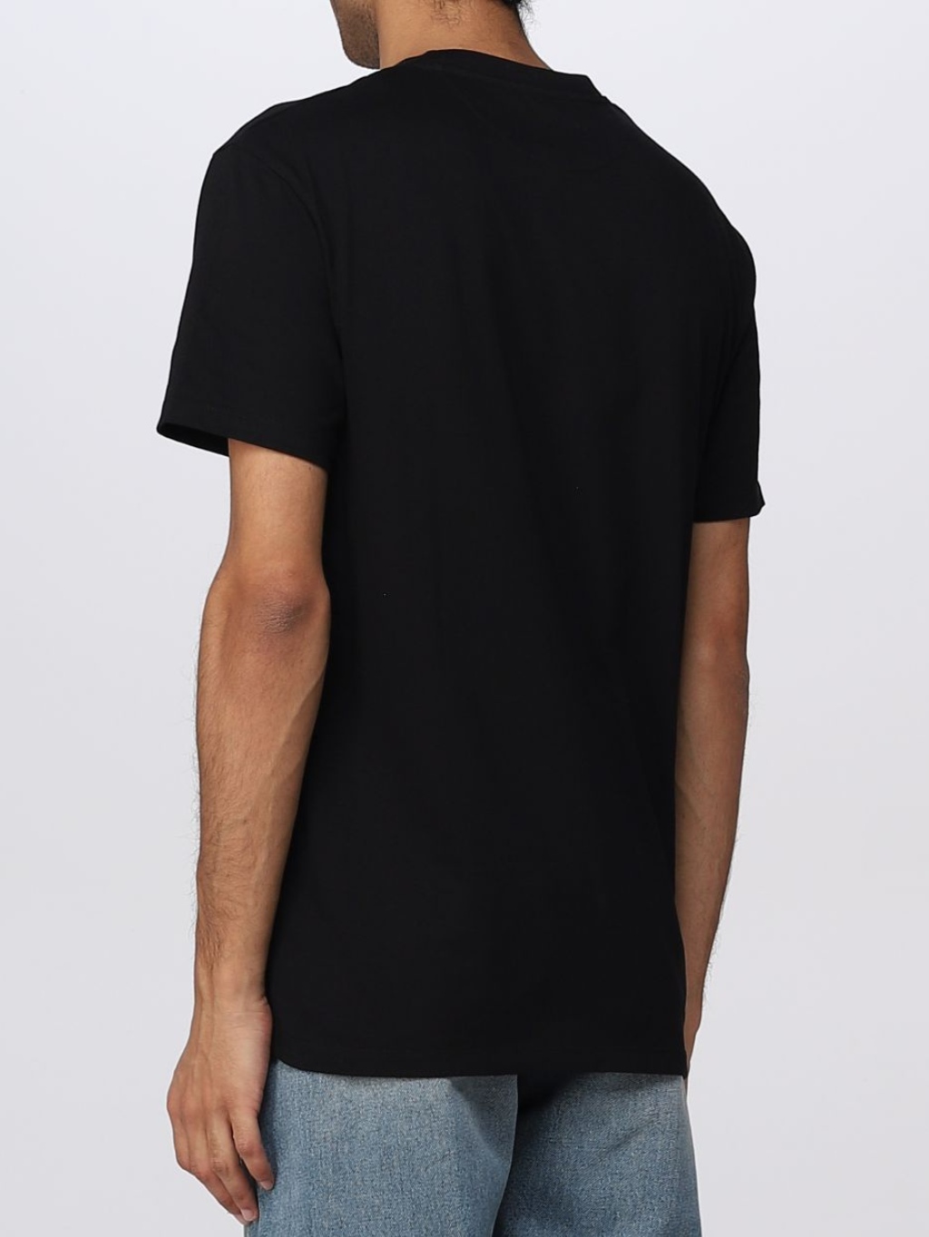 VALENTINO Logo Black tričko Veľkosť: L – Obrázok 4