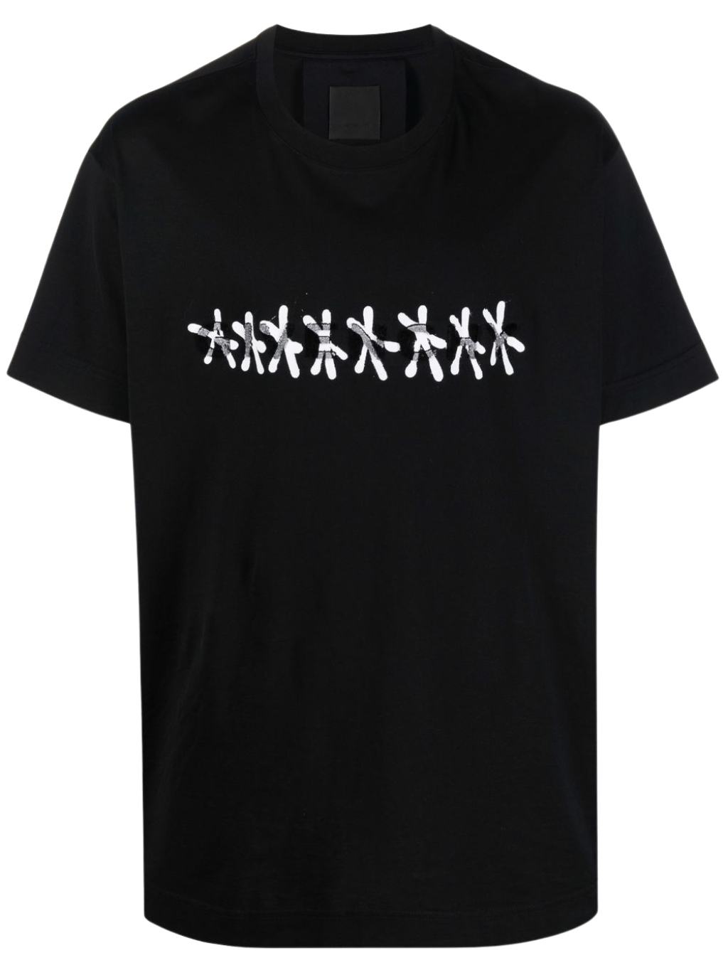 GIVENCHY Overprint Black tričko S