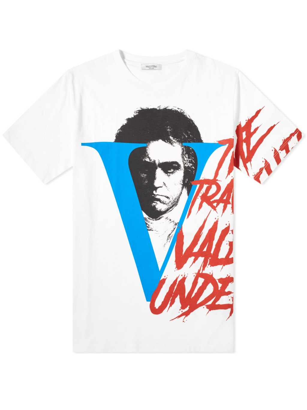 VALENTINO Undercover White tričko S