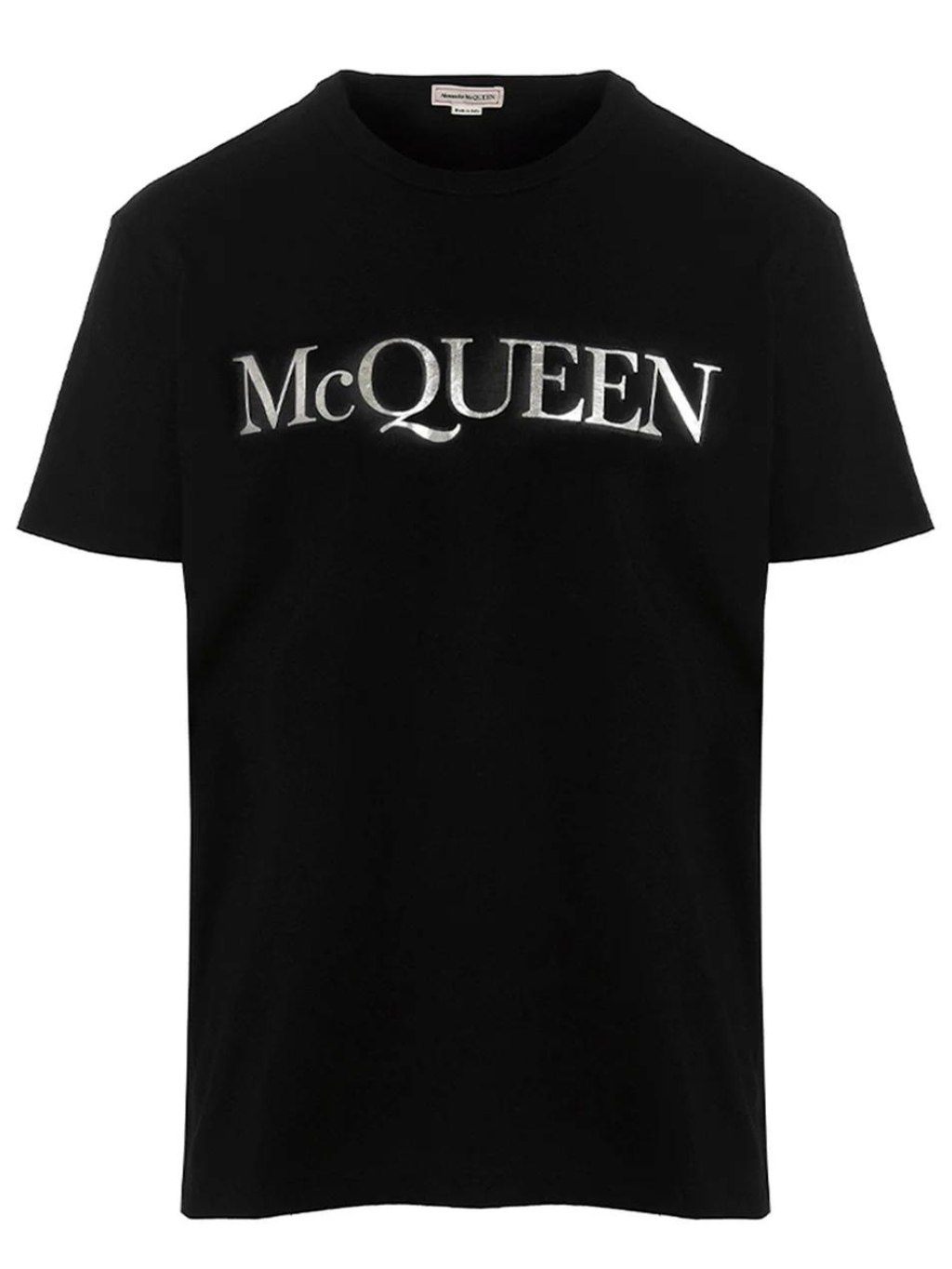 ALEXANDER MCQUEEN Logo Black tričko M