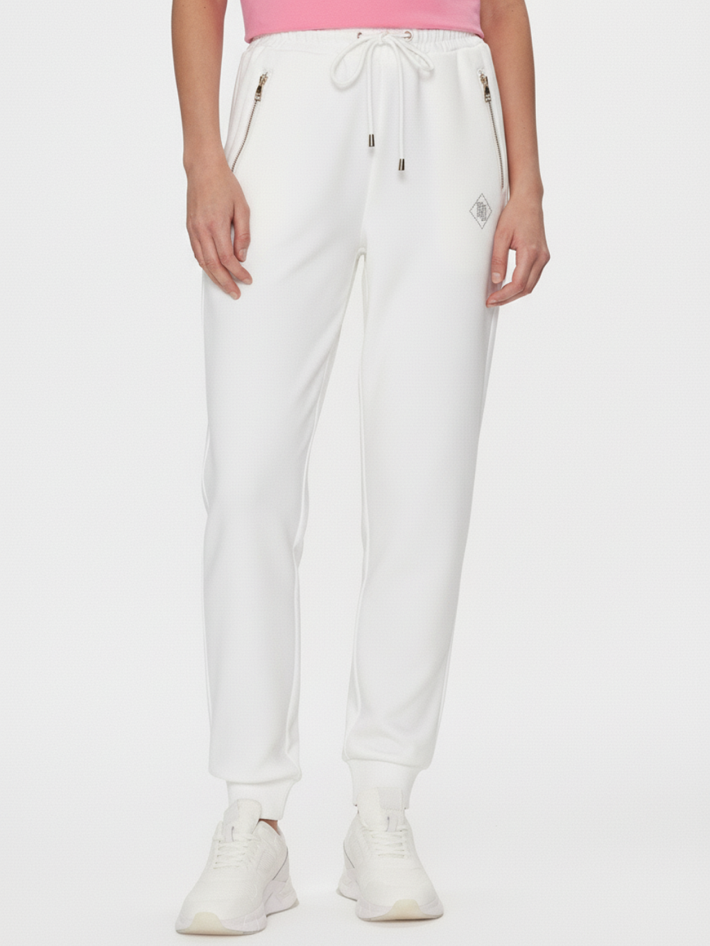 GAUDI Stretch White joggery Veľkosť: S