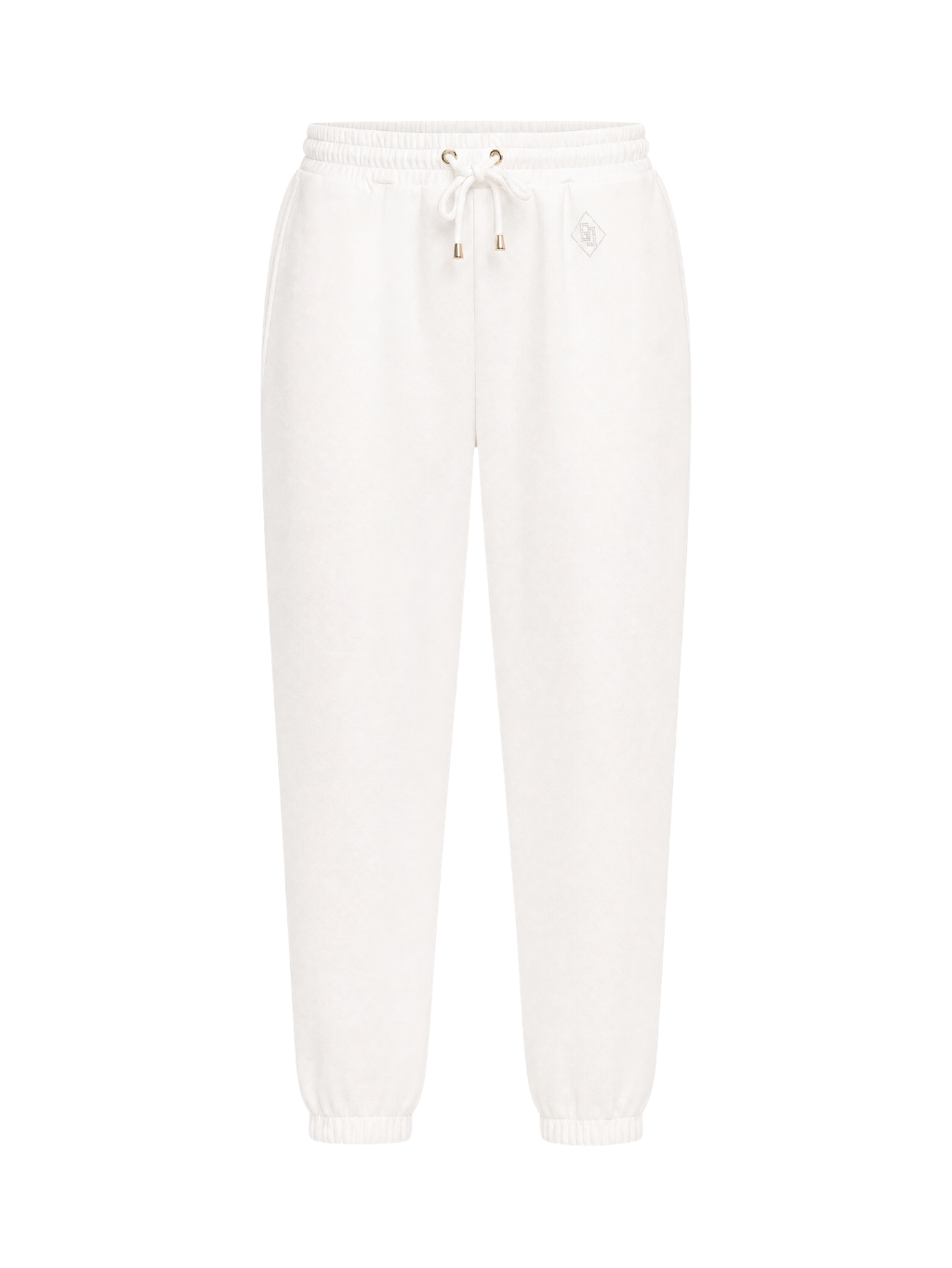 GAUDI Fleece White joggery Veľkosť: S