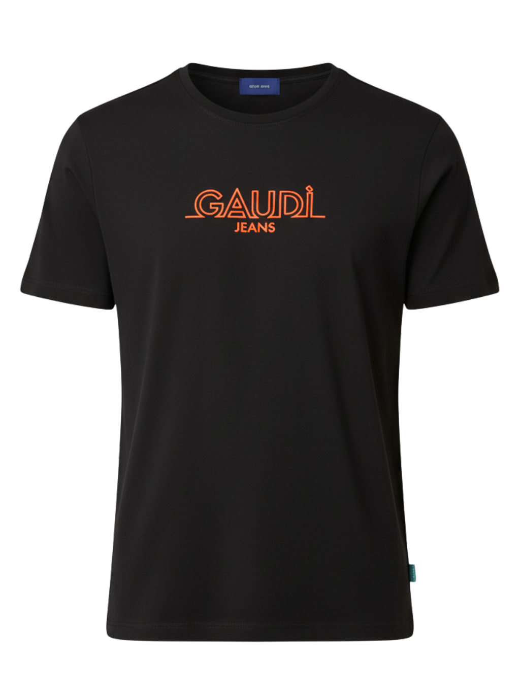 GAUDI Logo Black tričko XXL