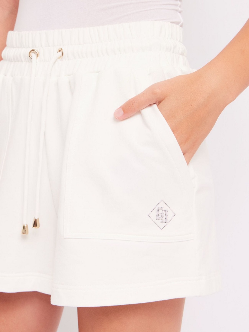 Gaudi Logo White kraťasy Veľkosť: M – Obrázok 3