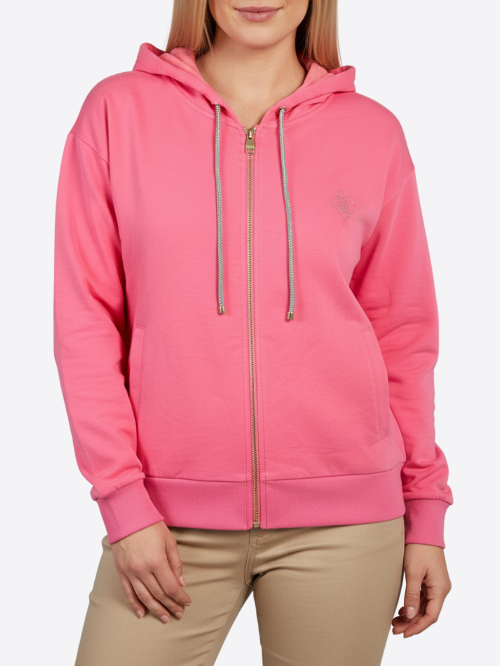 GAUDI Zip Pink mikina Veľkosť: S