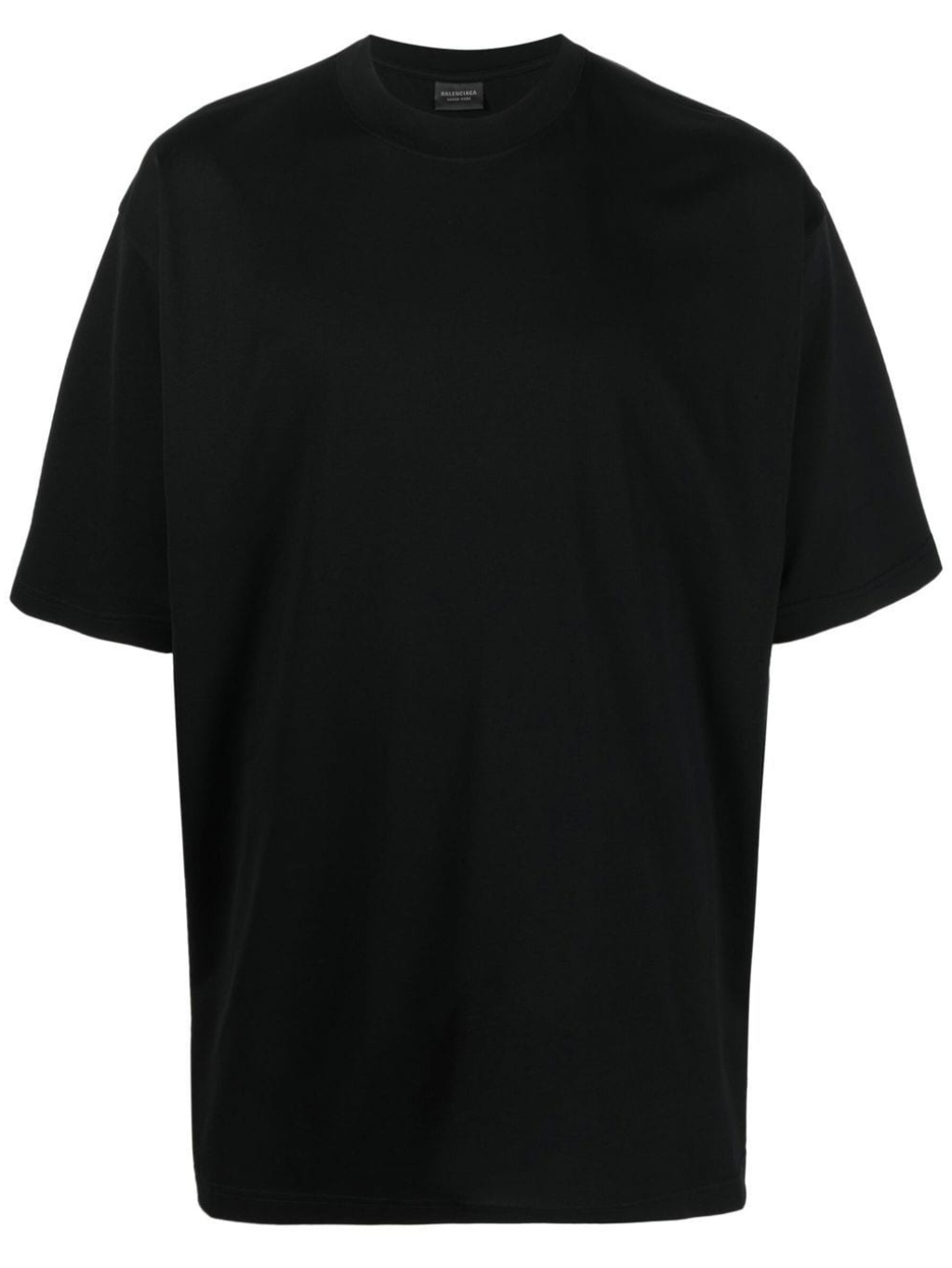 BALENCIAGA Care Label Black tričko