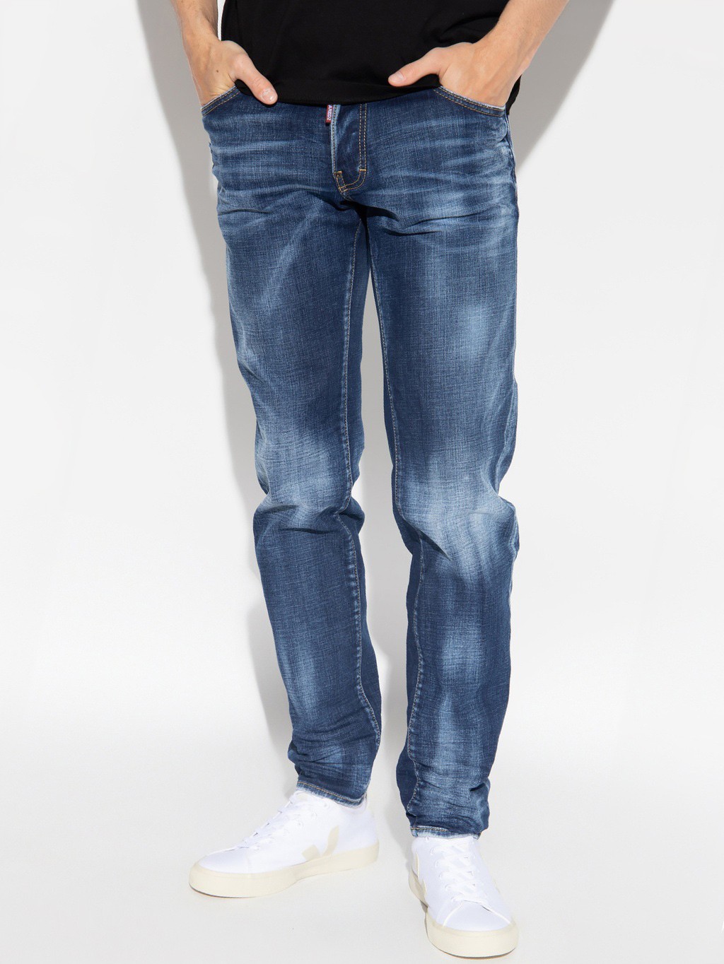 DSQUARED2 Flag Blue rifle Veľkosť: XS