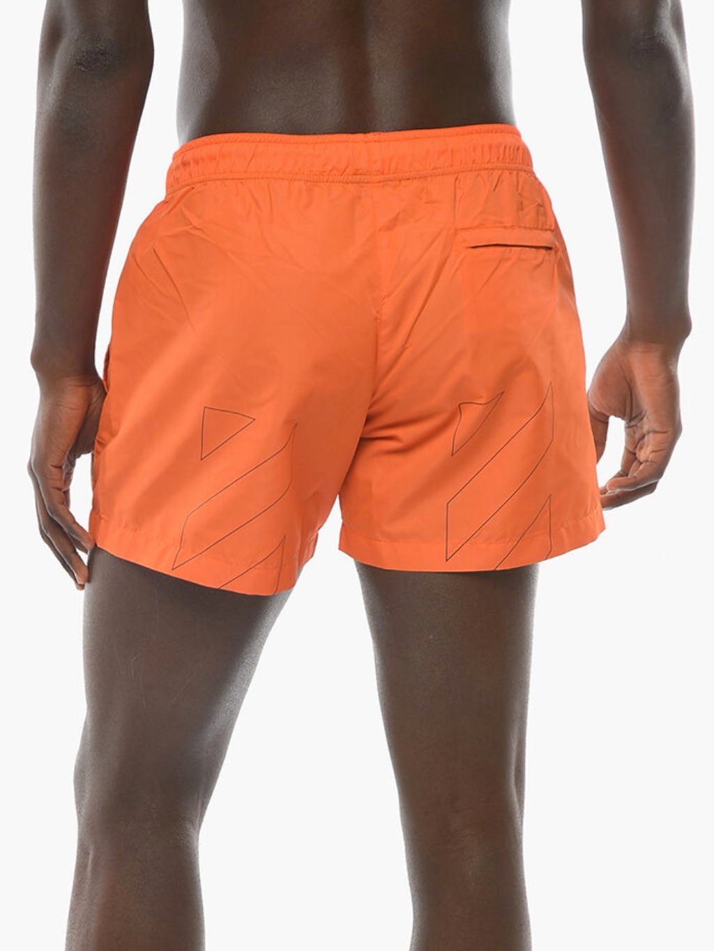 OFF-WHITE Logo Orange plavky Veľkosť: S – Obrázok 3