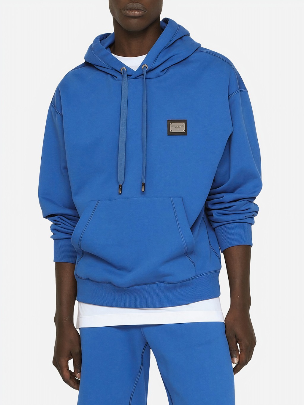 DOLCE & GABBANA Essential Blue mikina Veľkosť: S