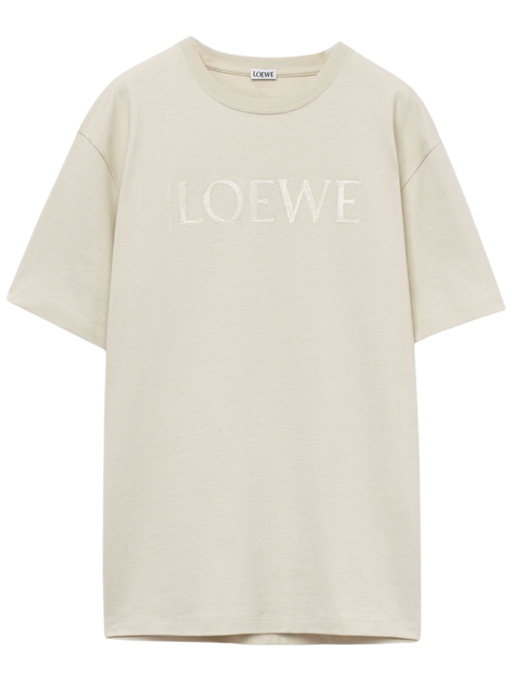 LOEWE Logo Beige tričko S