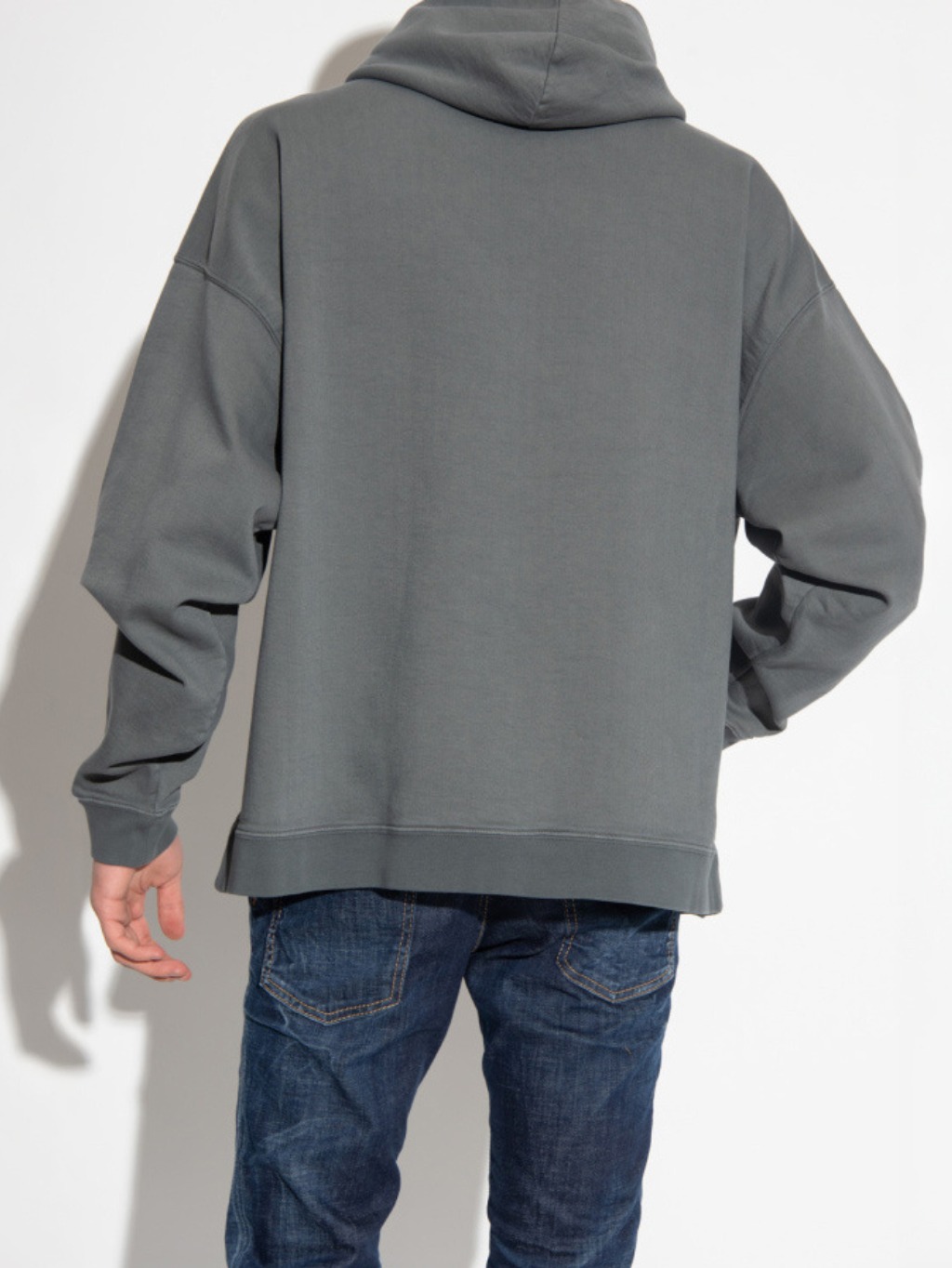 DSQUARED2 Logo Detail Grey mikina Veľkosť: S – Obrázok 3