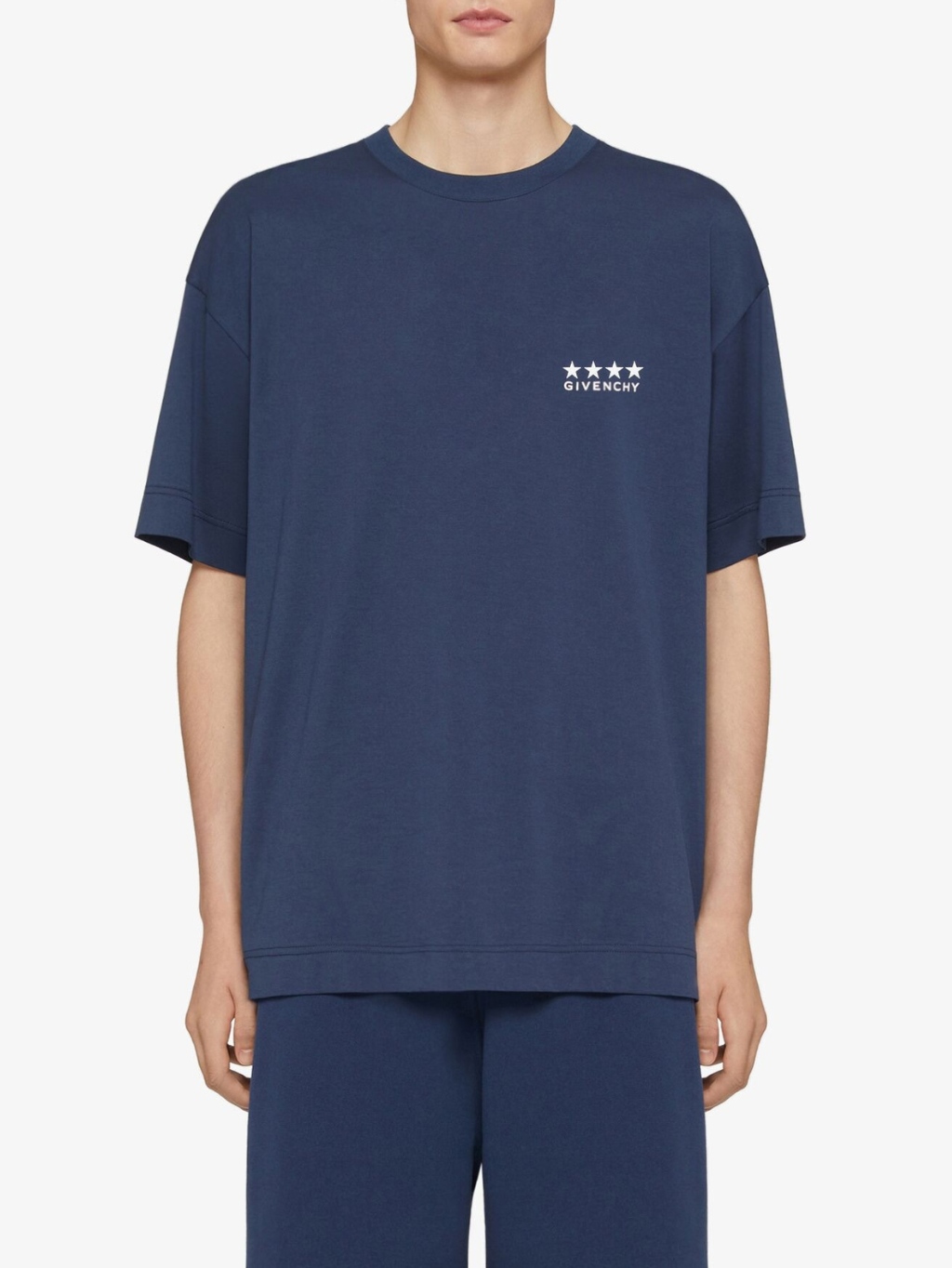 GIVENCHY 4G Deep Blue tričko Veľkosť: L