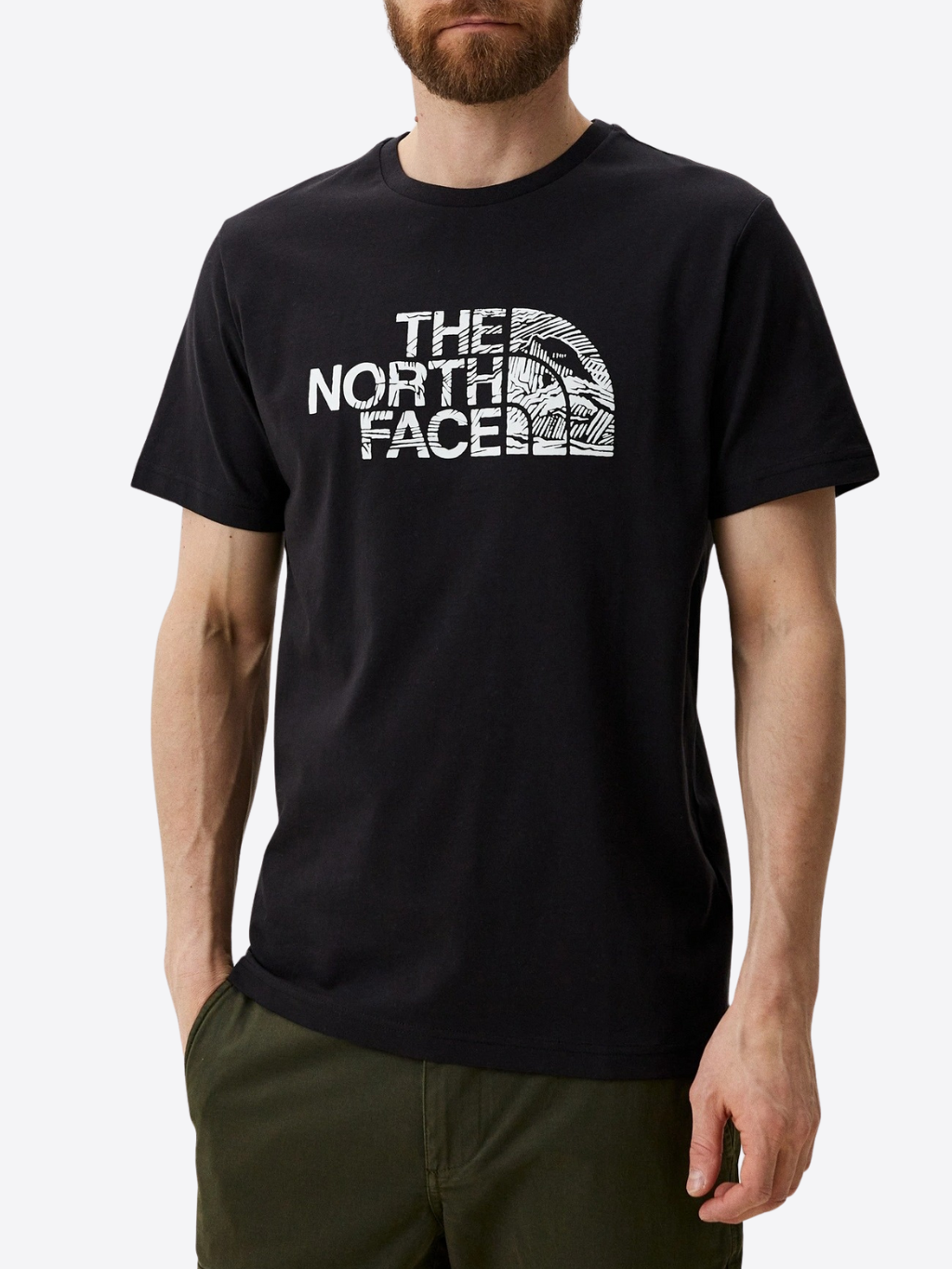 THE NORTH FACE Crack Black tričko Veľkosť: M