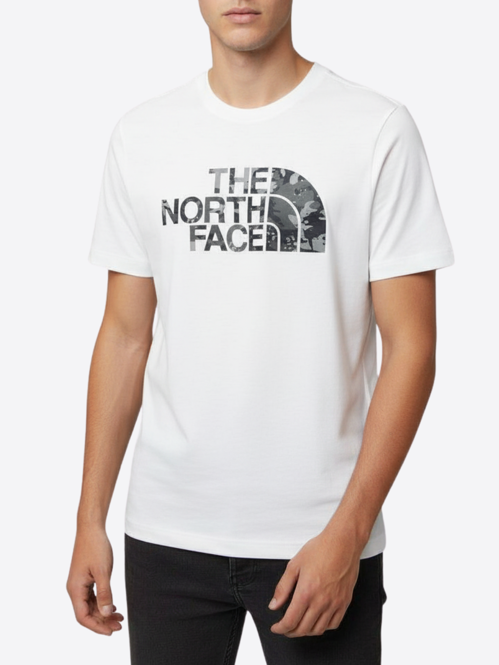 THE NORTH FACE Logo White tričko Veľkosť: XL