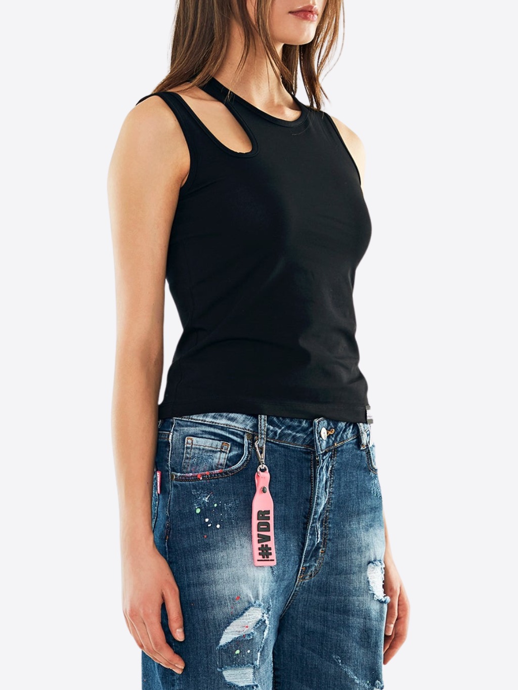 #VDR Atlet Black Top Veľkosť: XS