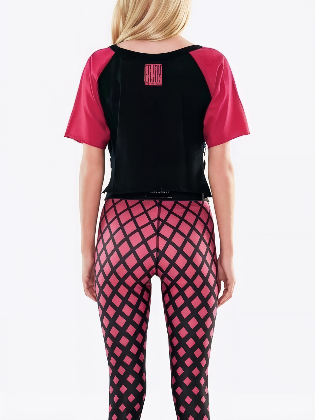 #VDR Voice Black Crop Top Veľkosť: L – Obrázok 3