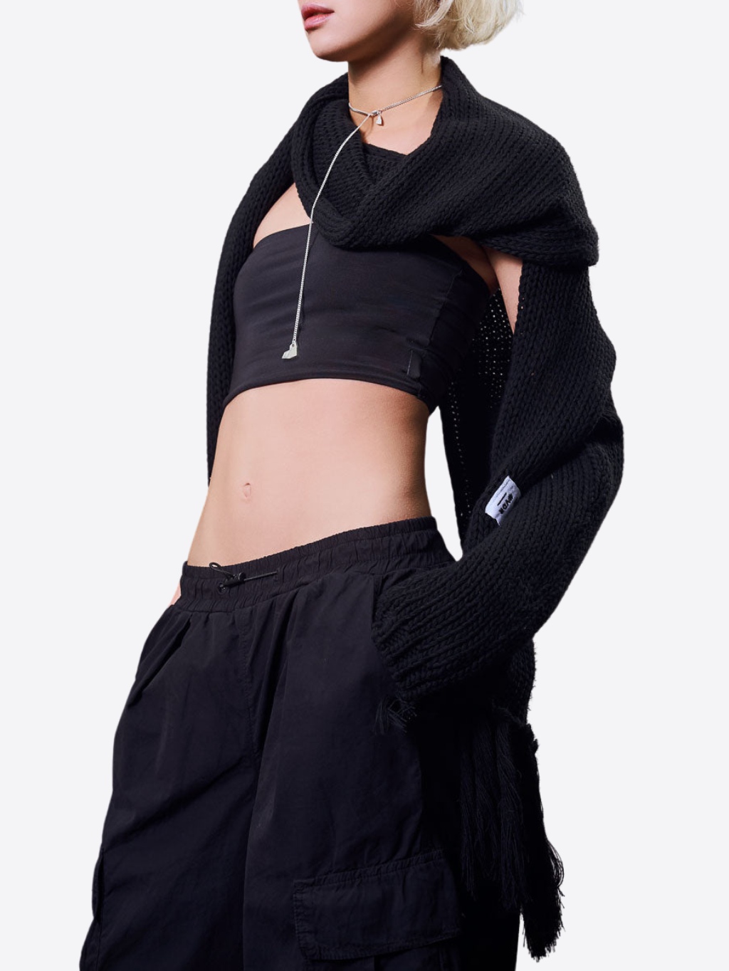 #VDR Logo Black šál