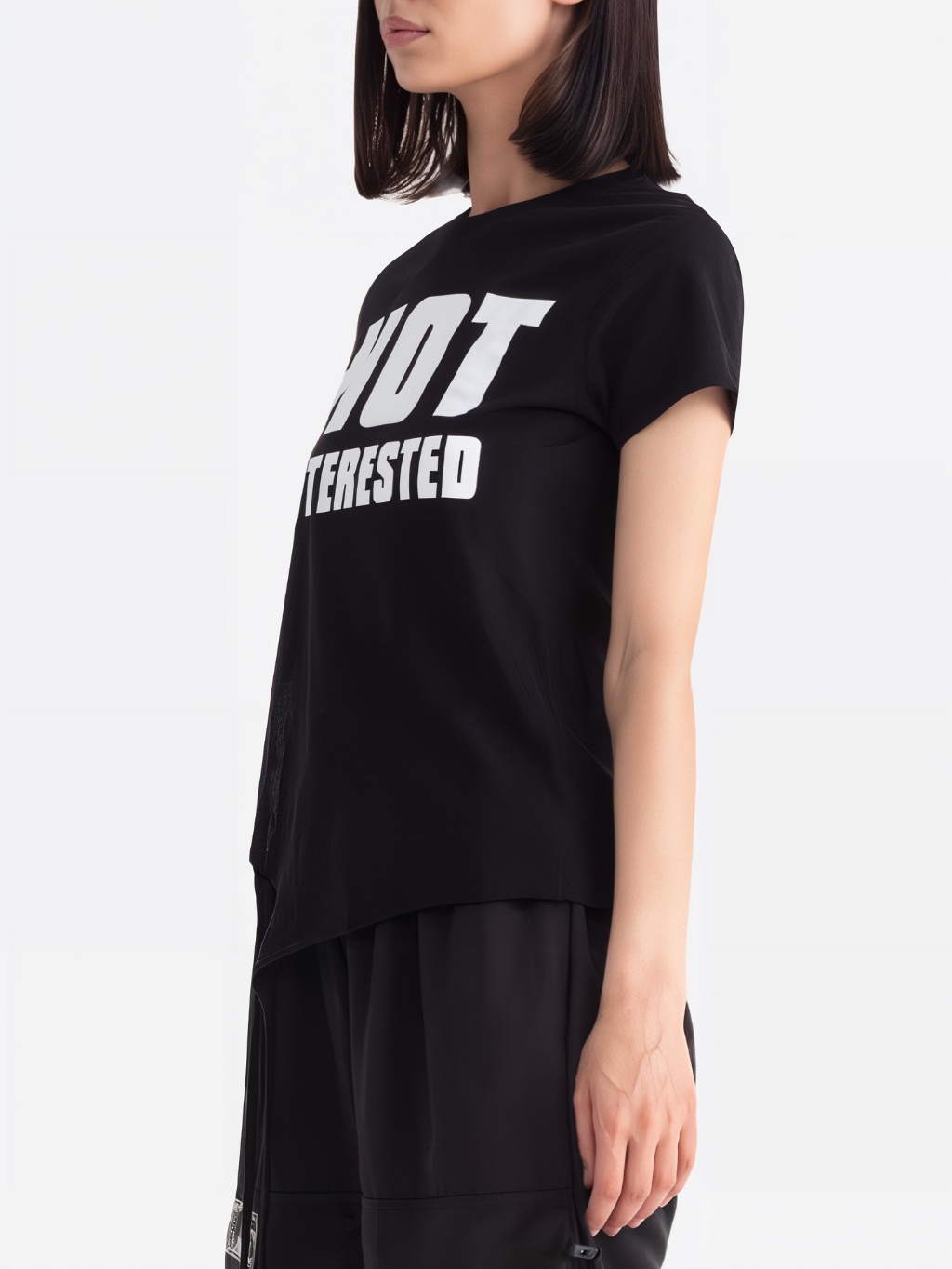 #VDR Uninteresting Black tričko Veľkosť: S