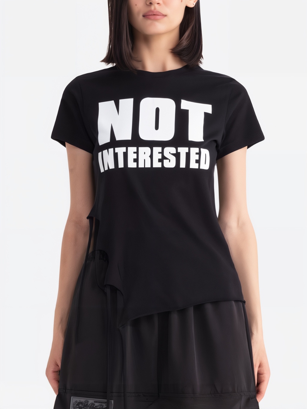 #VDR Uninteresting Black tričko S