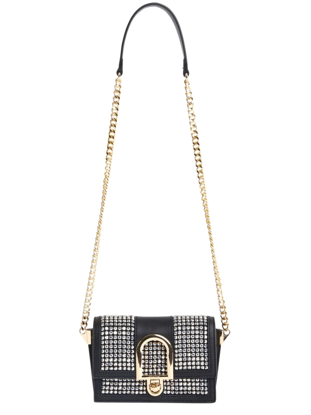 GAUDI Strass Black crossbody kabelka