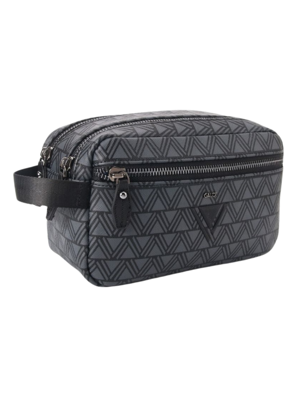 GAUDI Geometric Black kozmetická taška