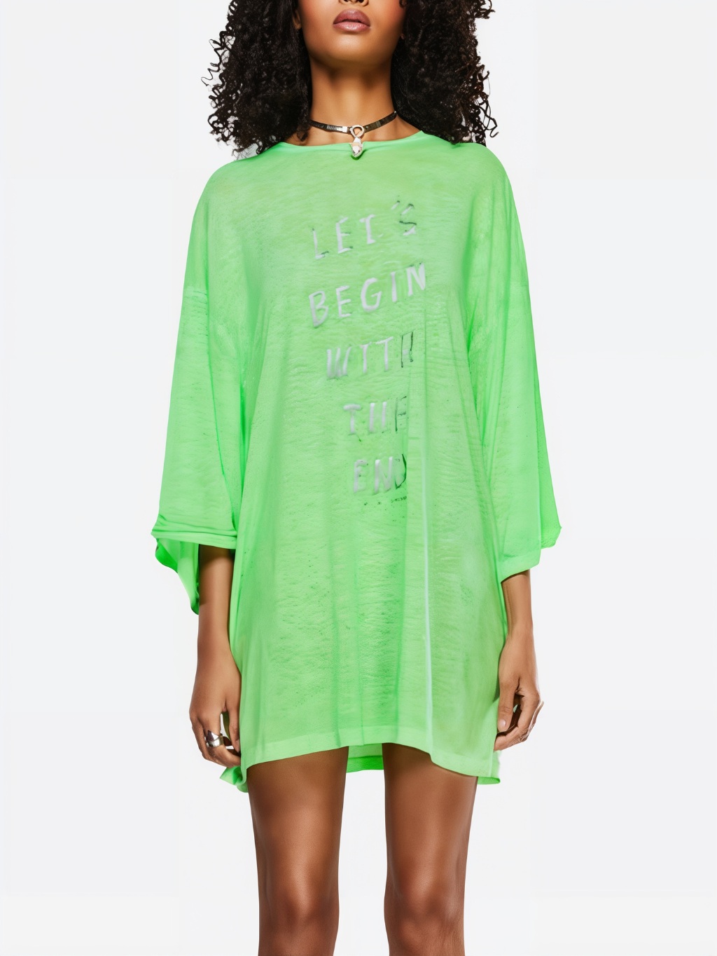 #VDR Neon Green tunika Univerzálna