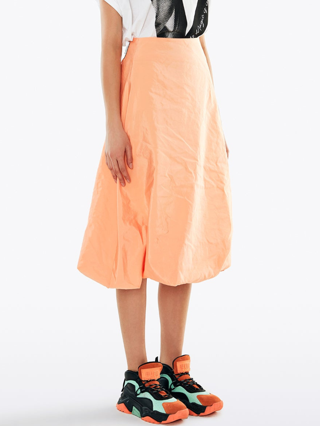 #VDR Peach Orange sukňa Veľkosť: M