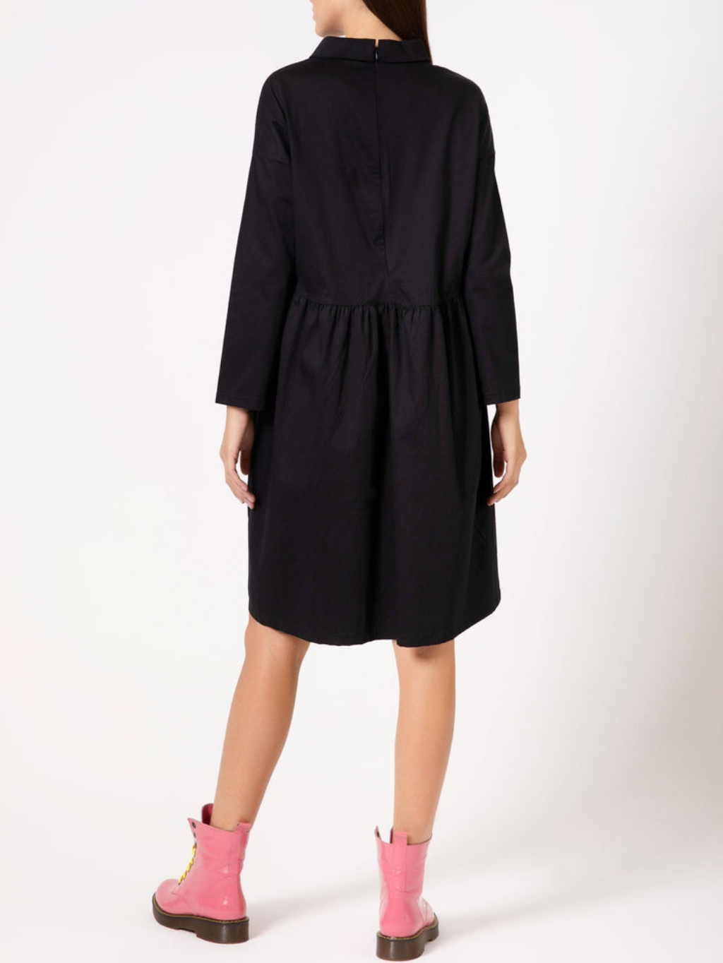 #VDR Comfy Black šaty Veľkosť: L – Obrázok 3