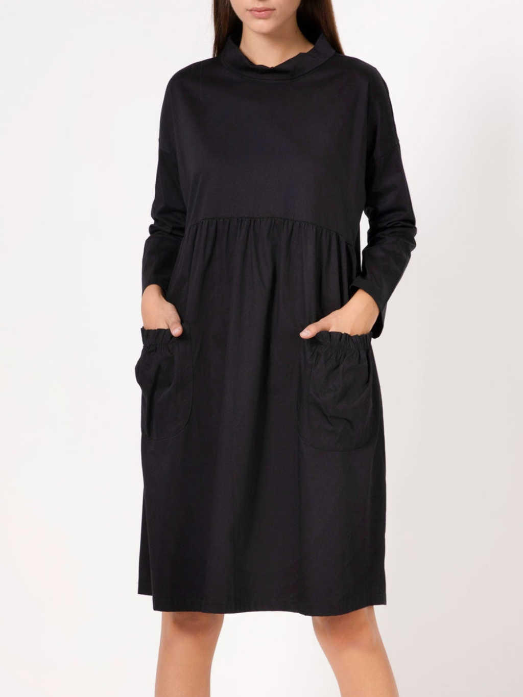 #VDR Comfy Black šaty Veľkosť: L – Obrázok 4