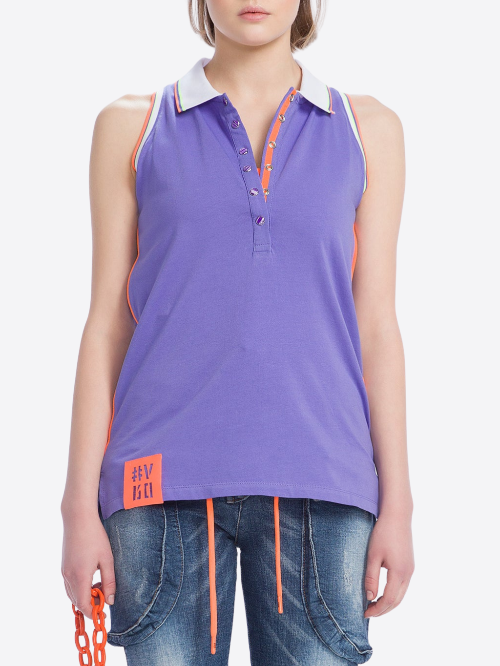 #VDR Logo Purple tričko S