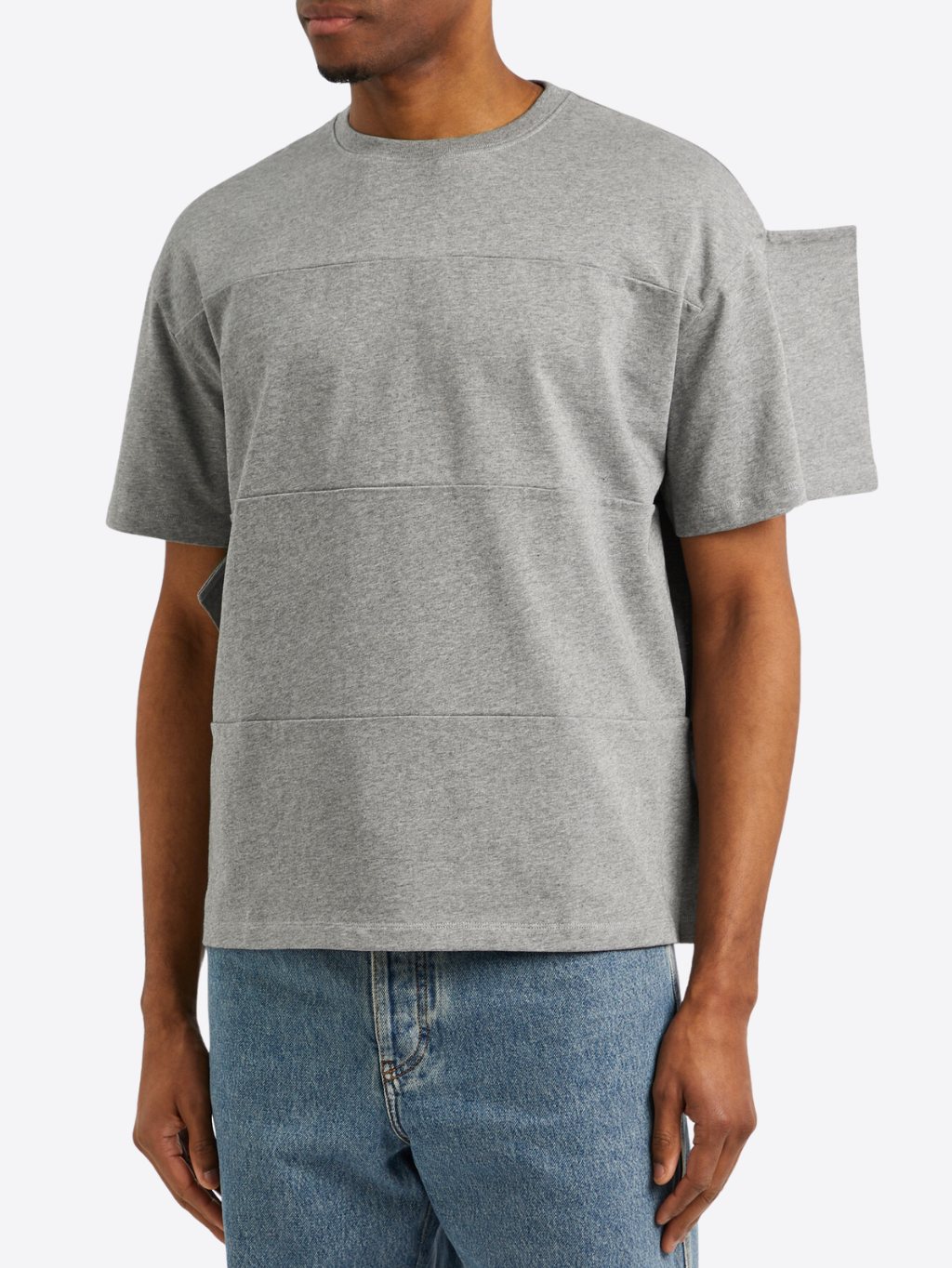 LOEWE Distorted Grey tričko Veľkosť: XL