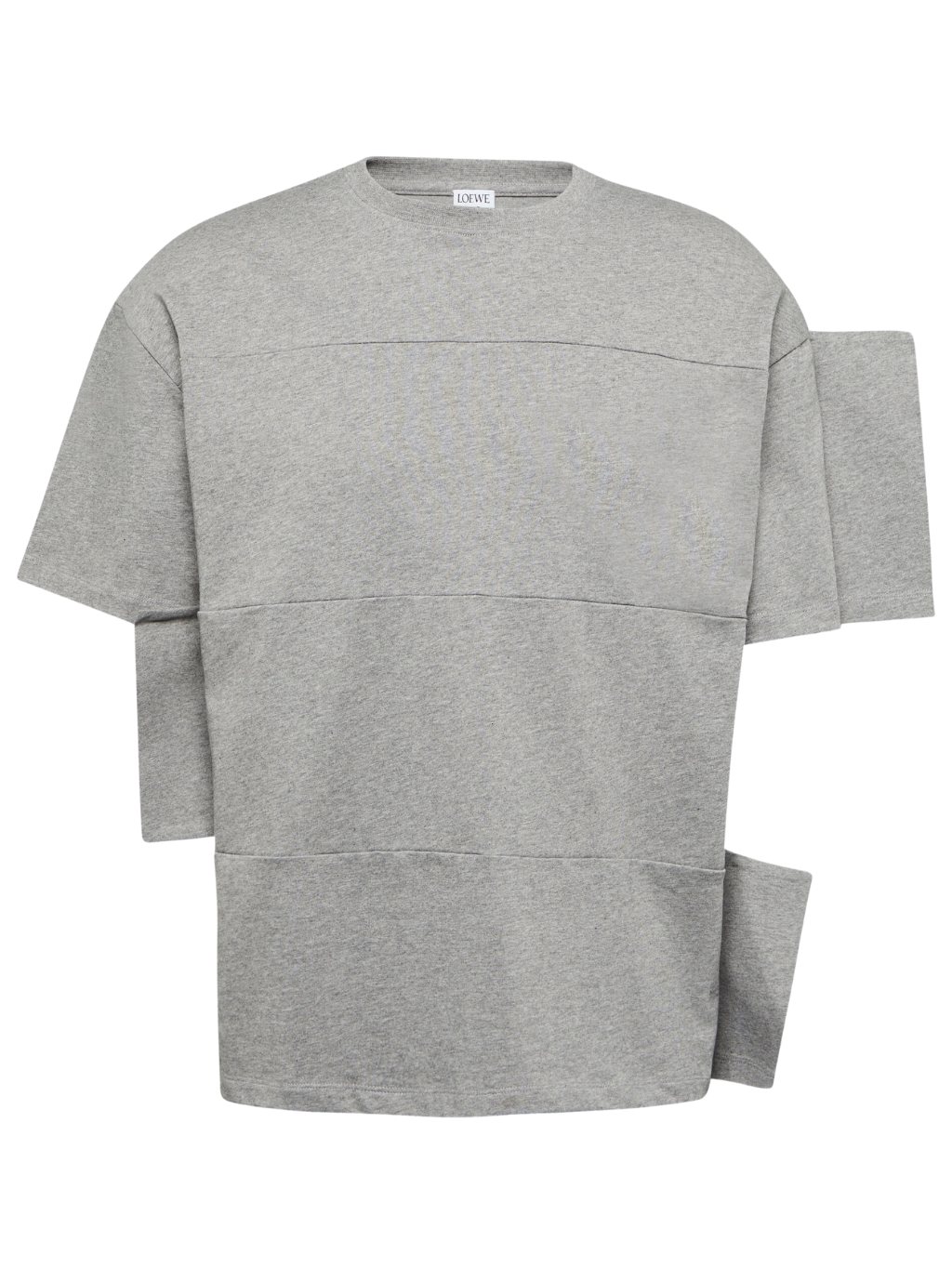 LOEWE Distorted Grey tričko S