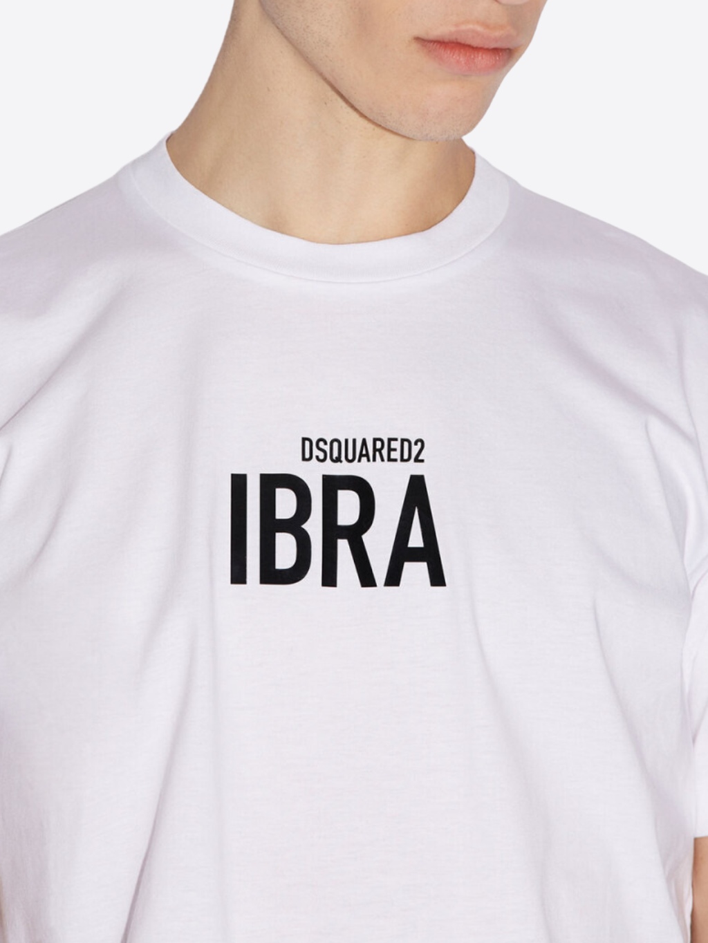 DSQUARED2 Ibra II. White tričko Veľkosť: L – Obrázok 4