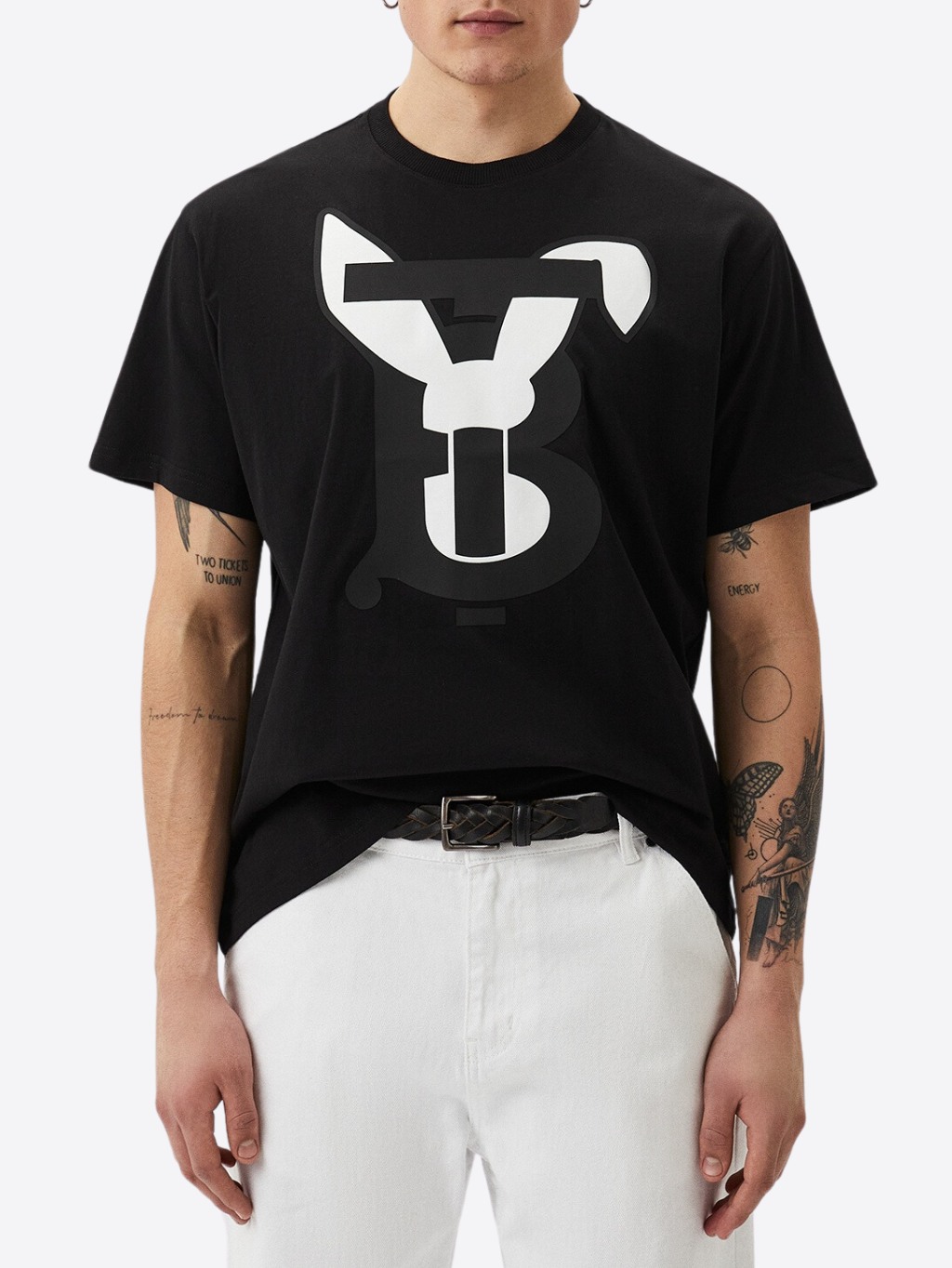 BURBERRY Rabbit Black tričko Veľkosť: XS