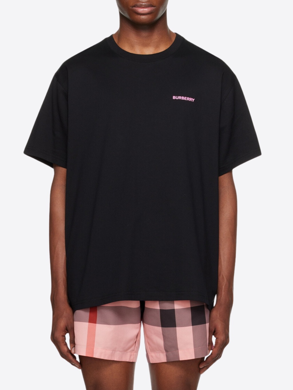 BURBERRY Shoreham Black tričko Veľkosť: M