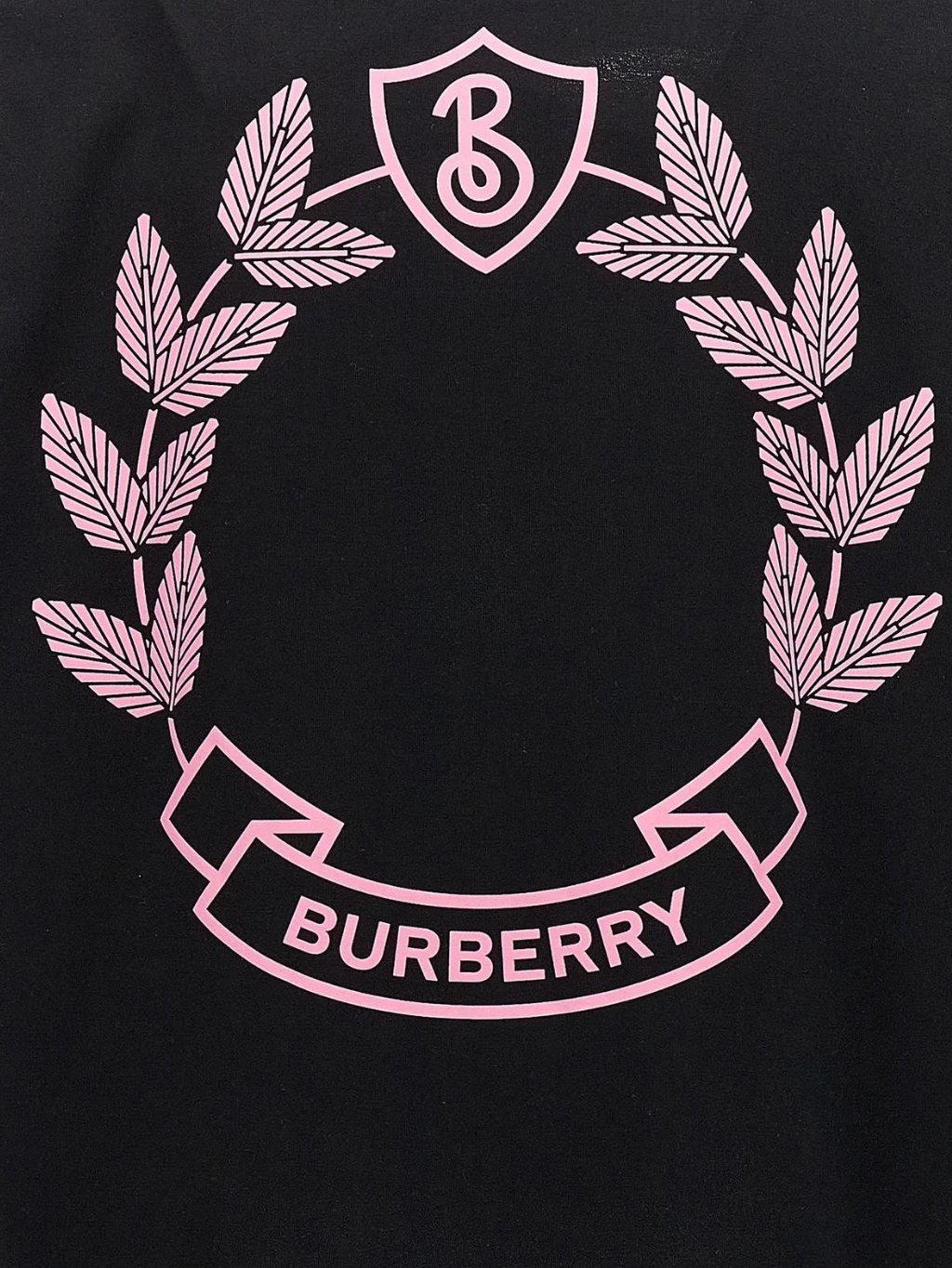 BURBERRY Shoreham Black tričko Veľkosť: S – Obrázok 5