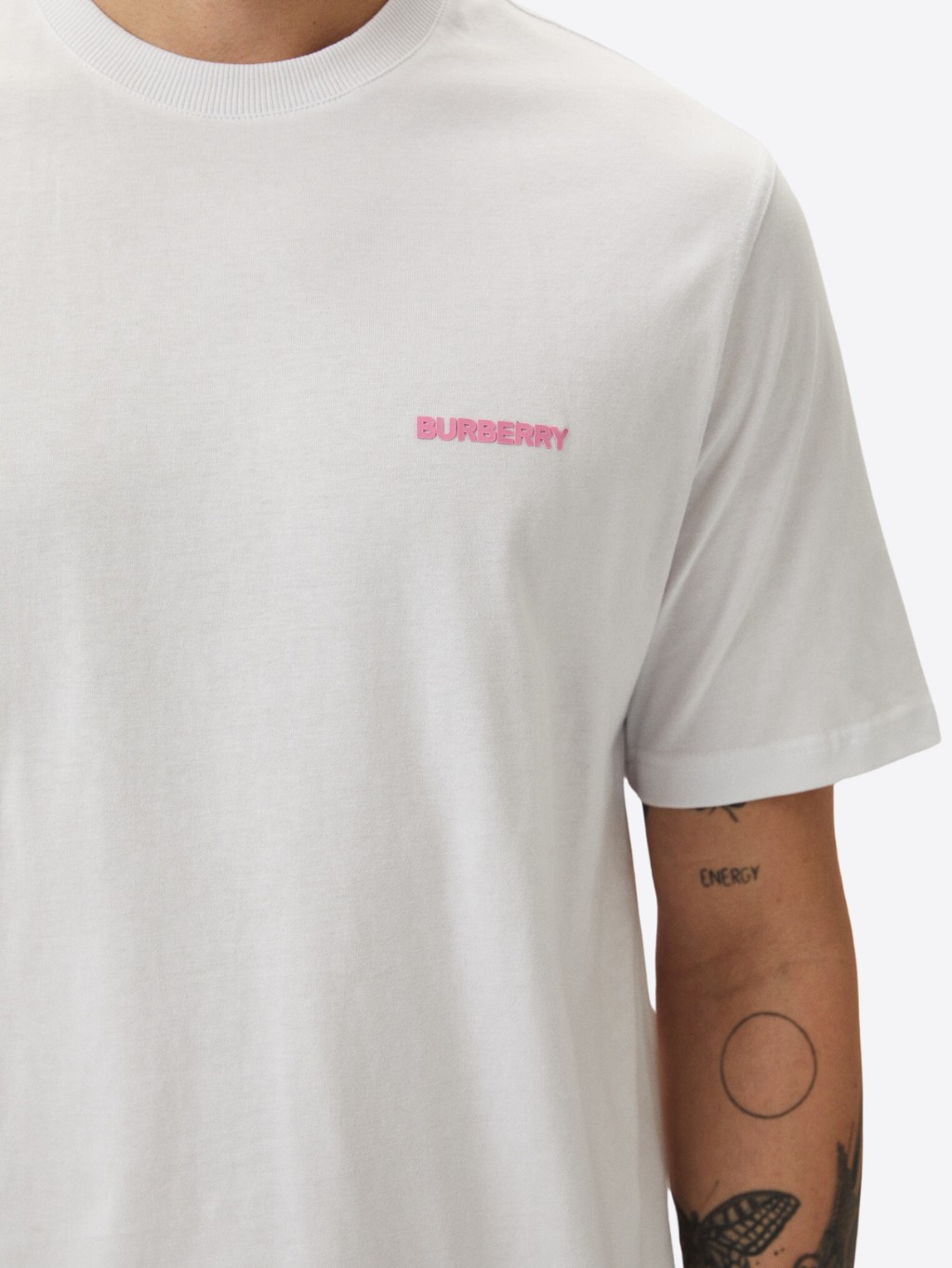 BURBERRY Shoreham White tričko Veľkosť: XL – Obrázok 4