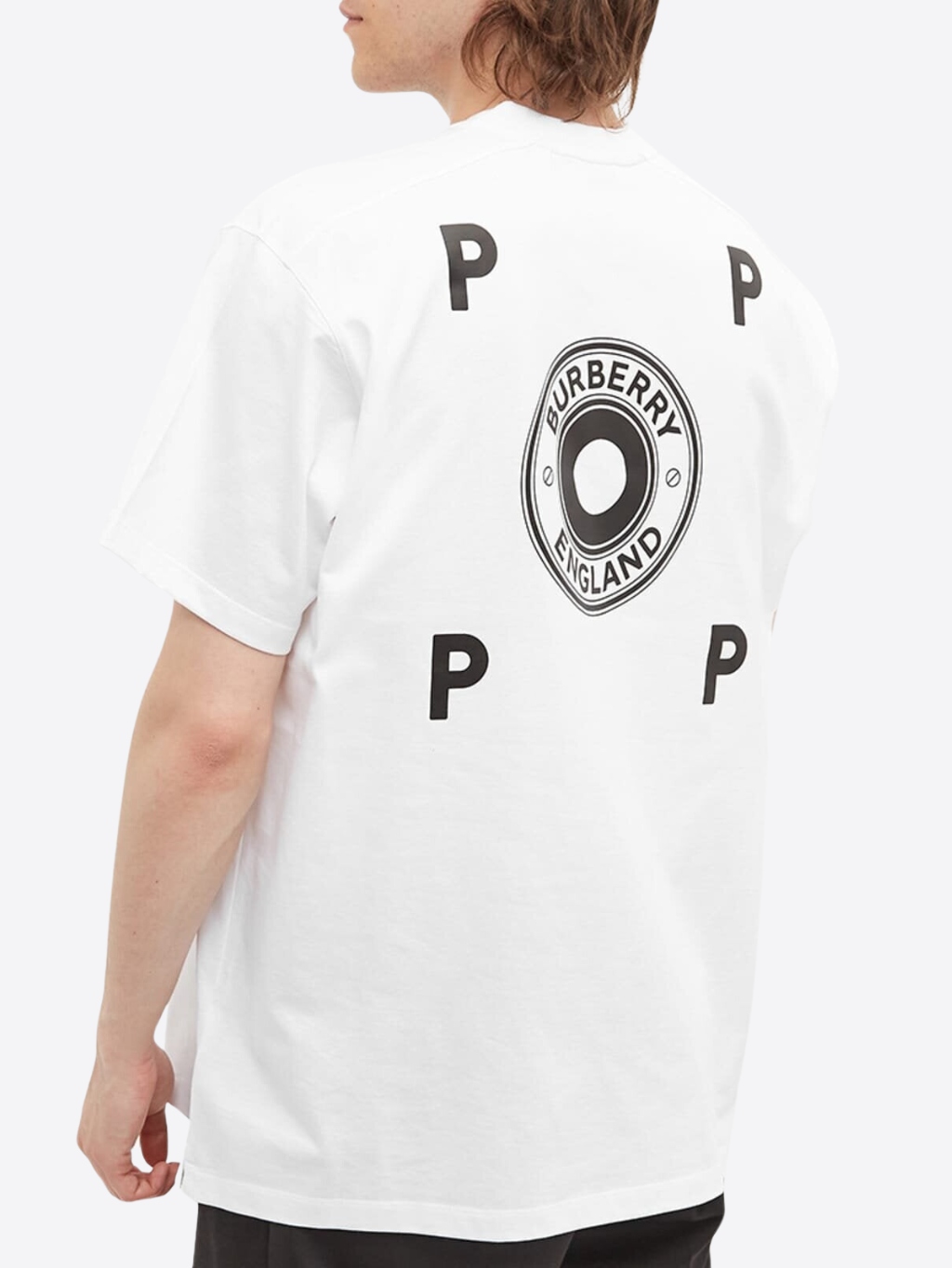 BURBERRY X POP White tričko Veľkosť: M – Obrázok 3