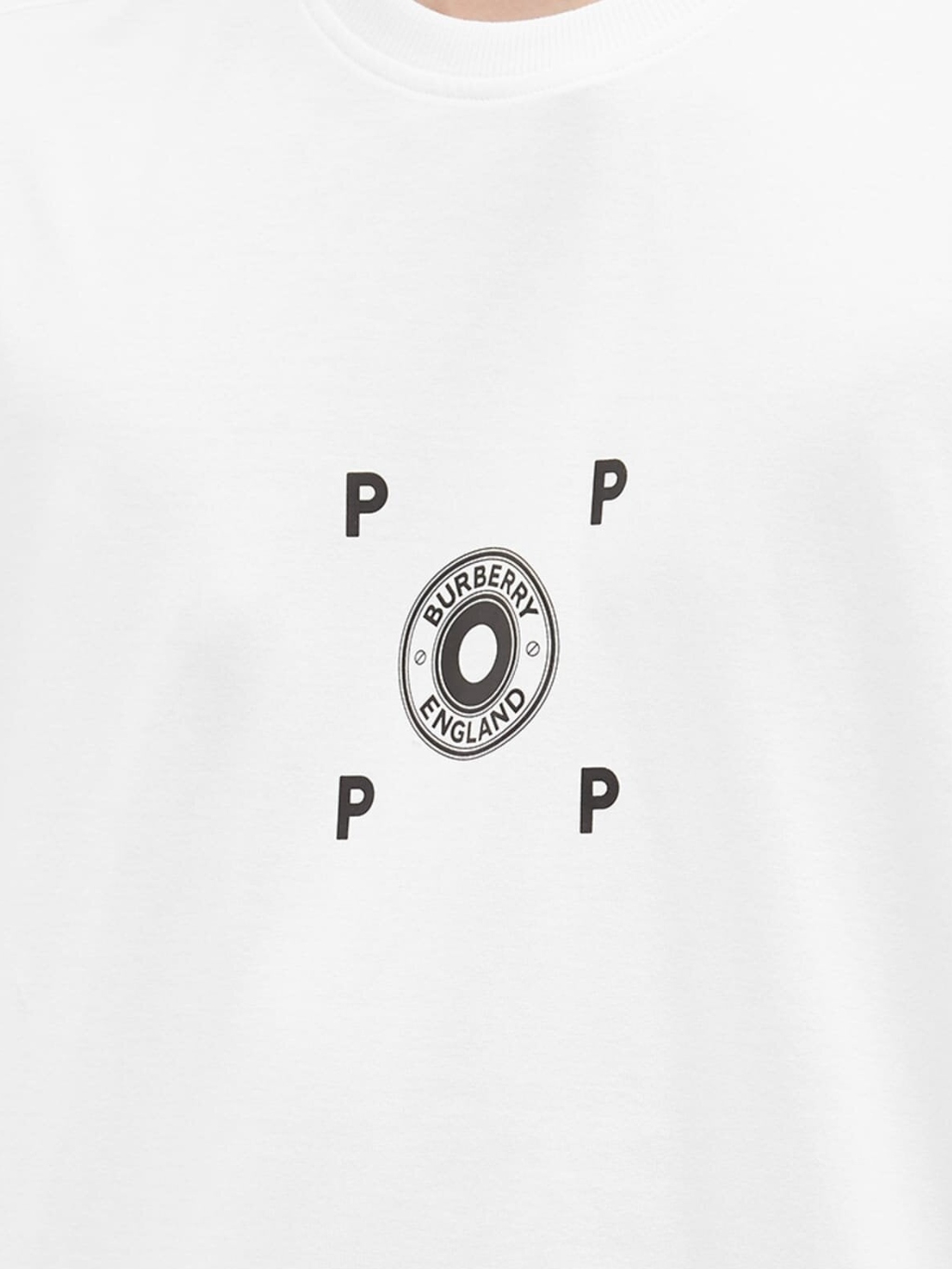 BURBERRY X POP White tričko Veľkosť: M – Obrázok 4