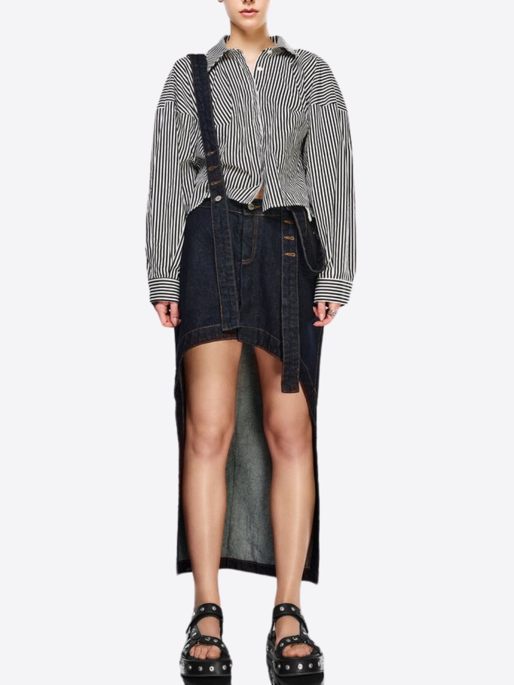 #VDR Different Dark Blue sukňa Veľkosť: M