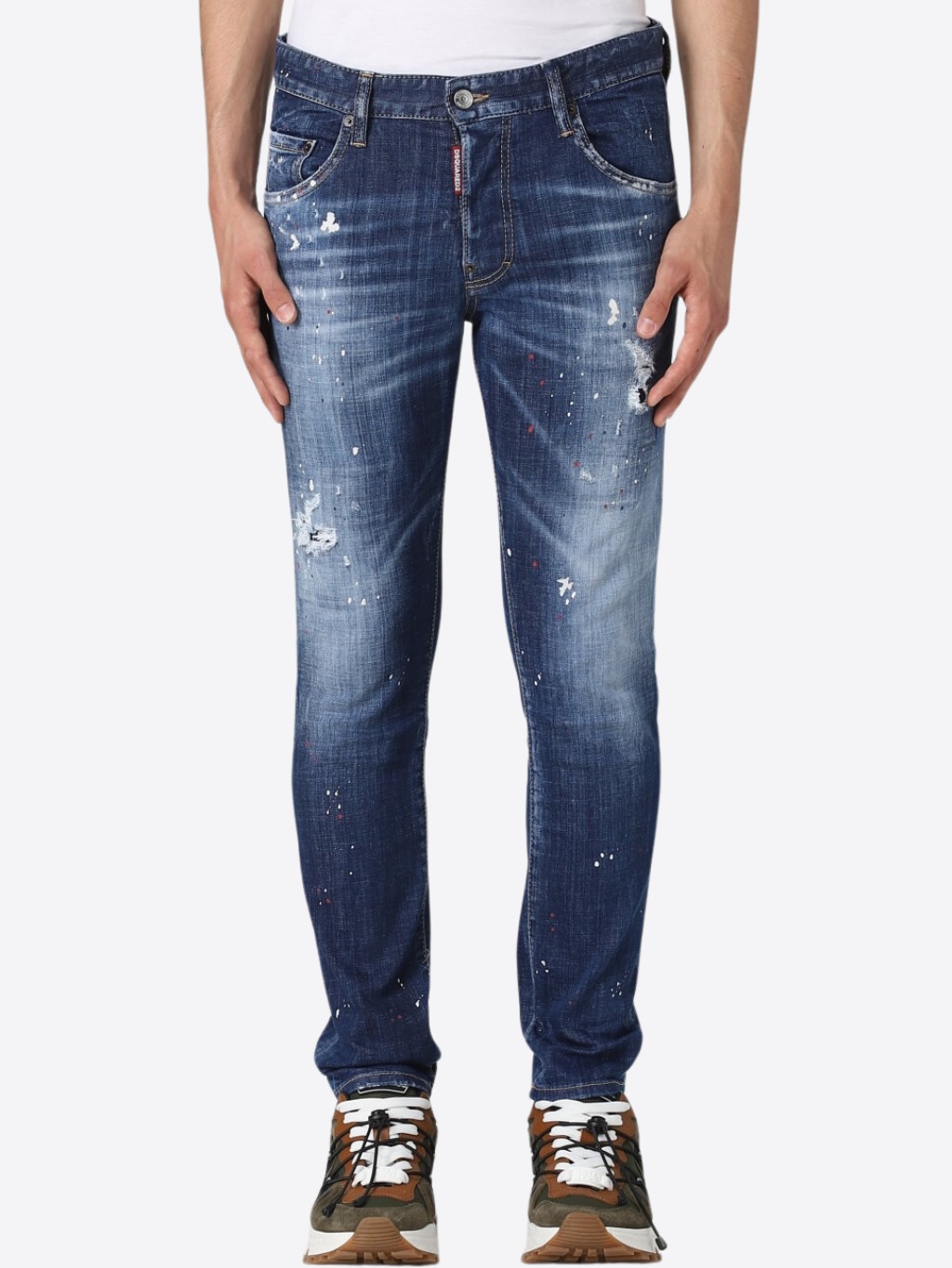 DSQUARED2 Skater Blue rifle Veľkosť: XS