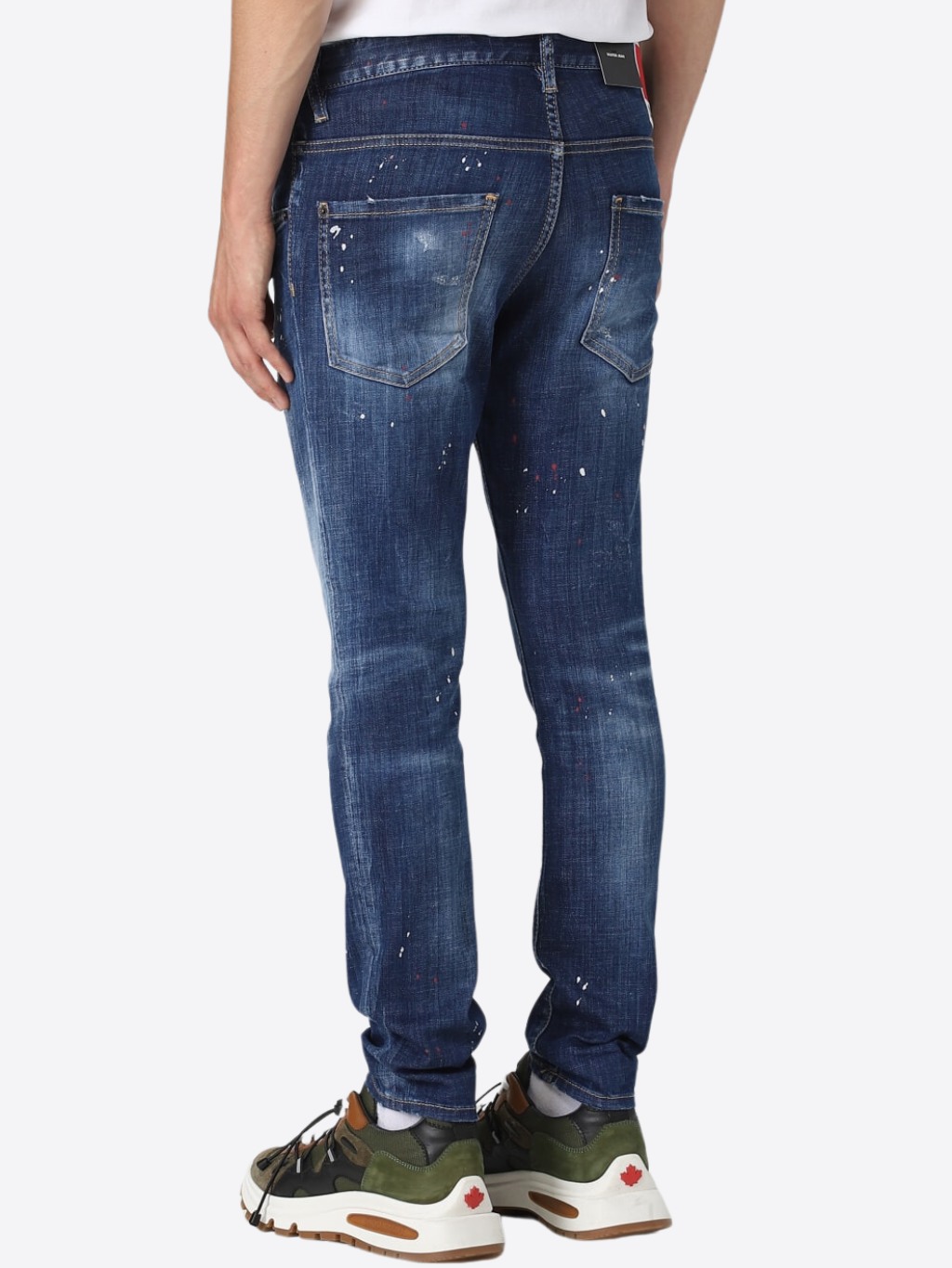 DSQUARED2 Skater Blue rifle Veľkosť: XS – Obrázok 3
