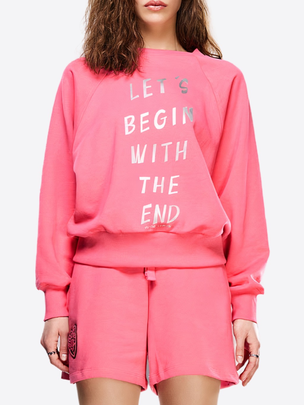 #VDR Begin Pink mikina  M