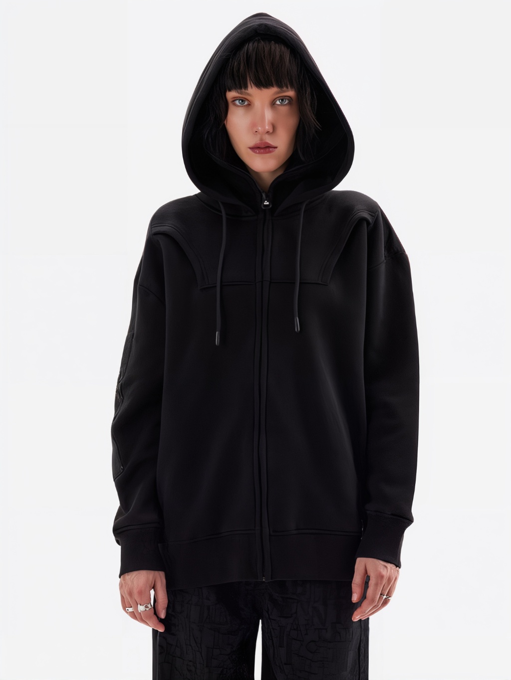 #VDR Romance Black mikina L