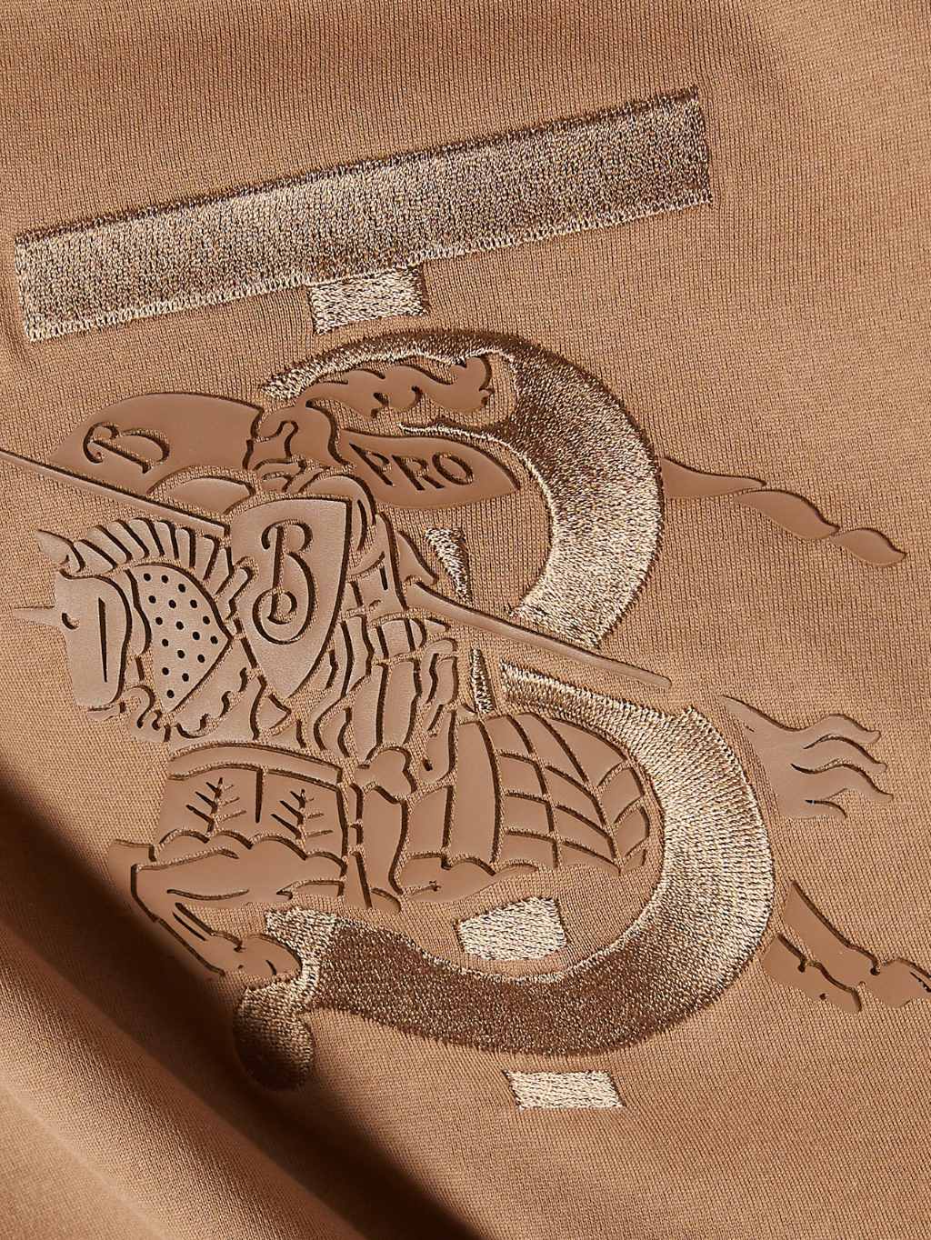 BURBERRY Tristan Camel tričko Veľkosť: S – Obrázok 4