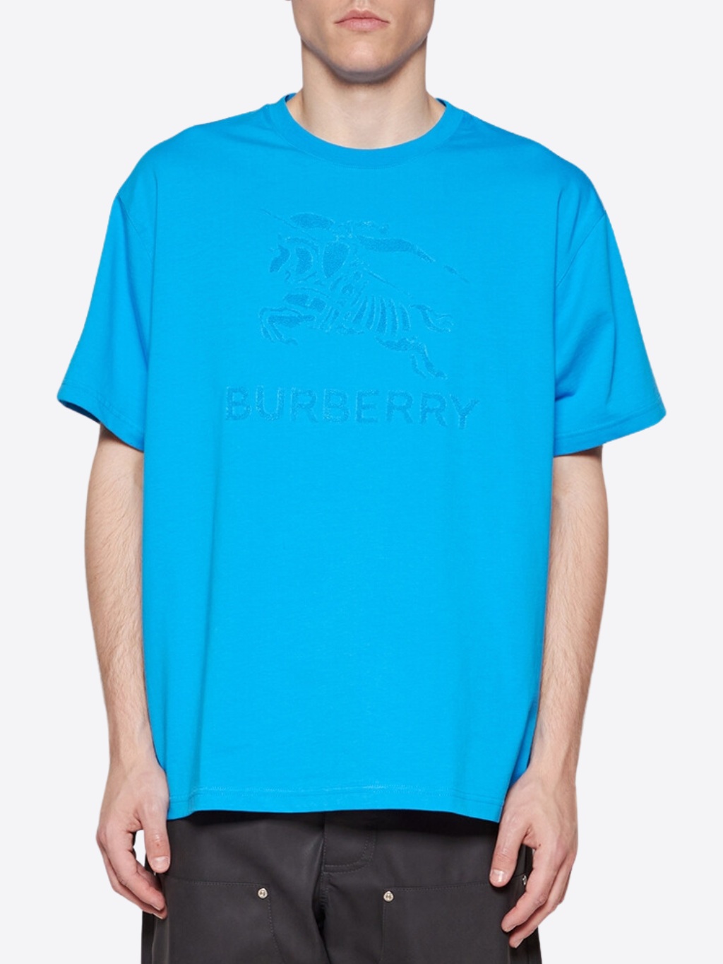 BURBERRY Raynerton Blue tričko Veľkosť: M