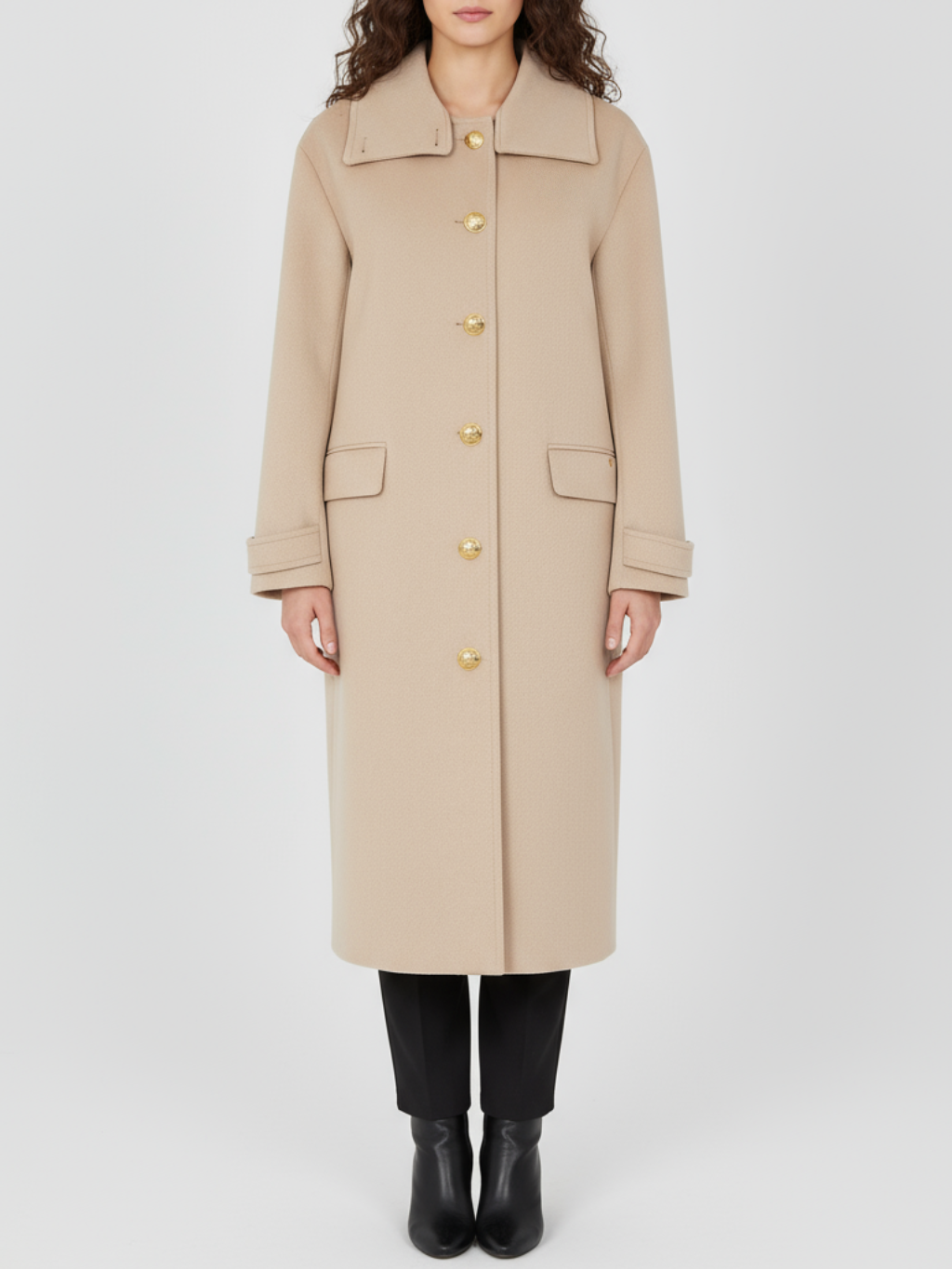 GAUDI Stylish Brown kabát Veľkosť: S