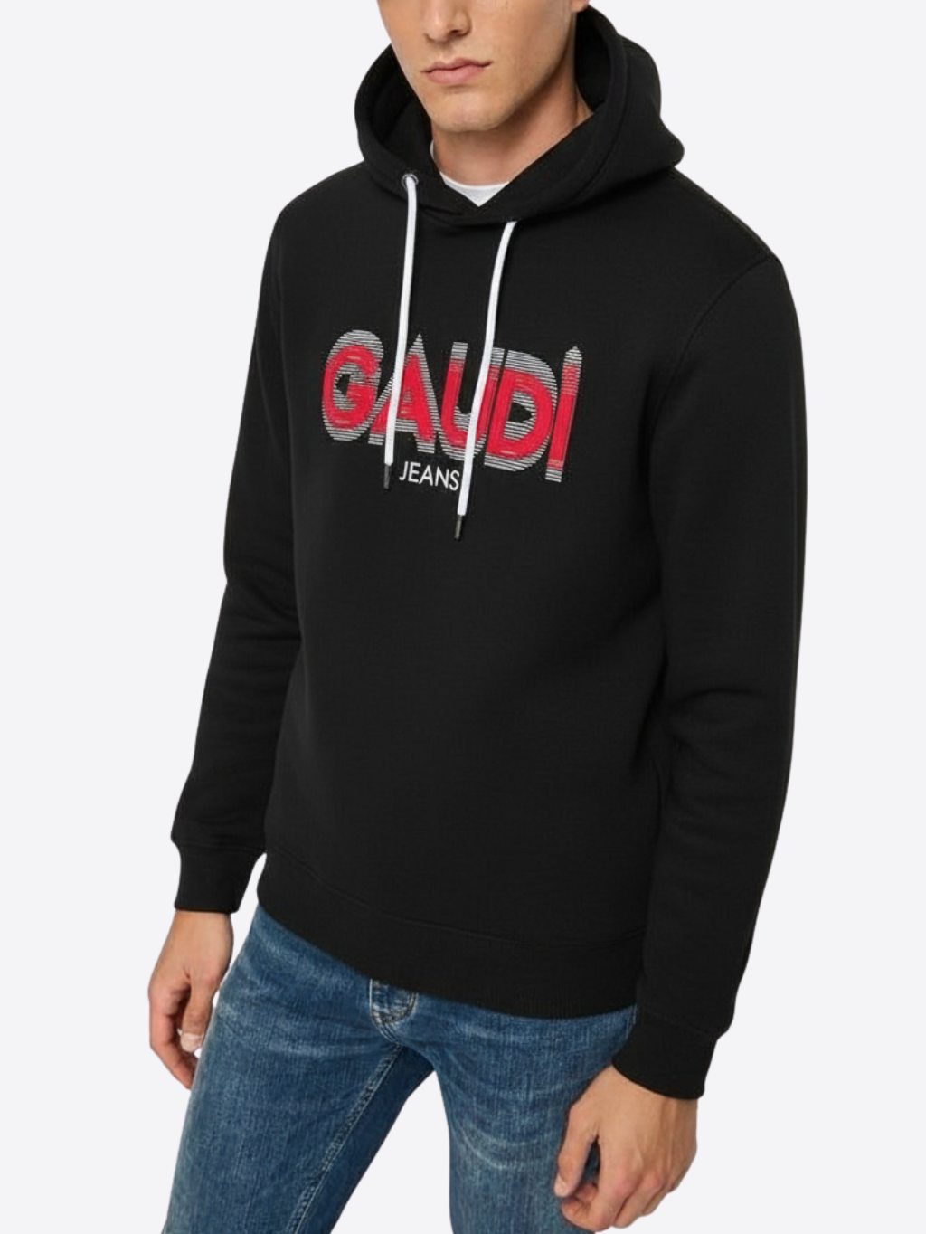 GAUDI Logo Black mikina Veľkosť: XL