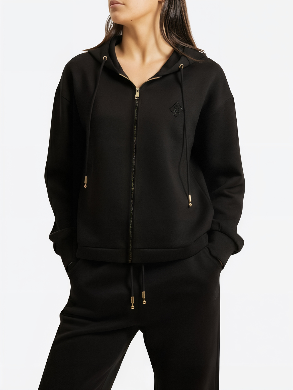 GAUDI GJ Logo Black mikina Veľkosť: S